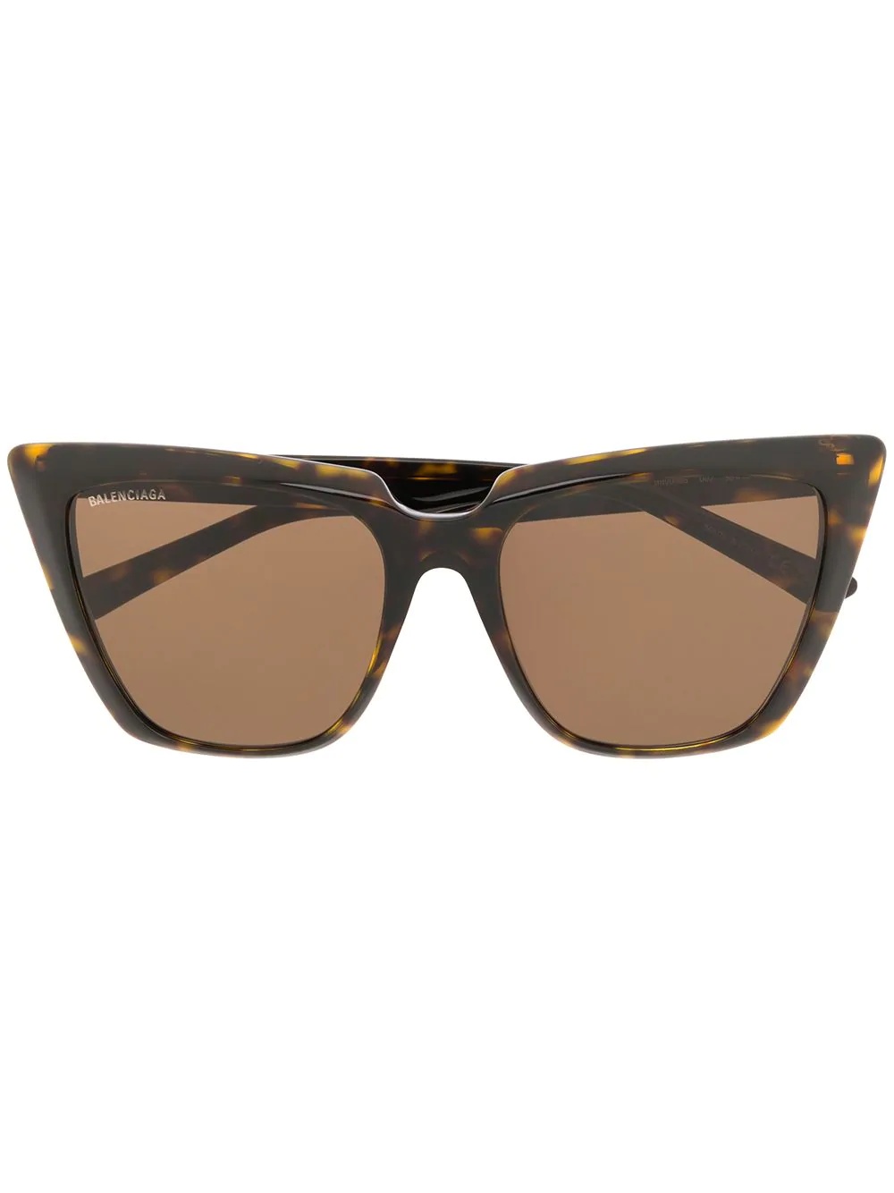 tortoiseshell cat-eye frame sunglasses - 1