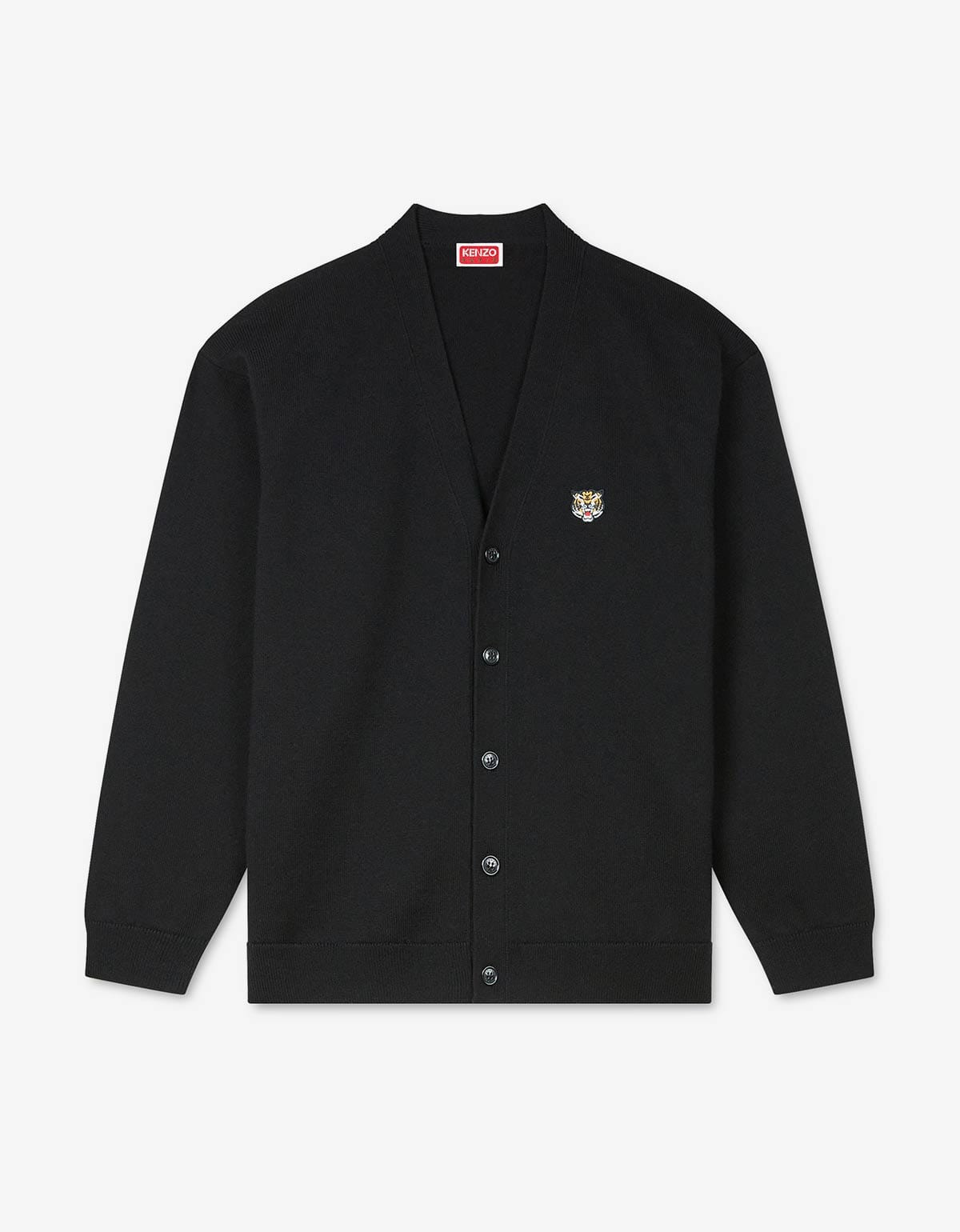 Kenzo Lucky Tiger Black Cardigan - 1