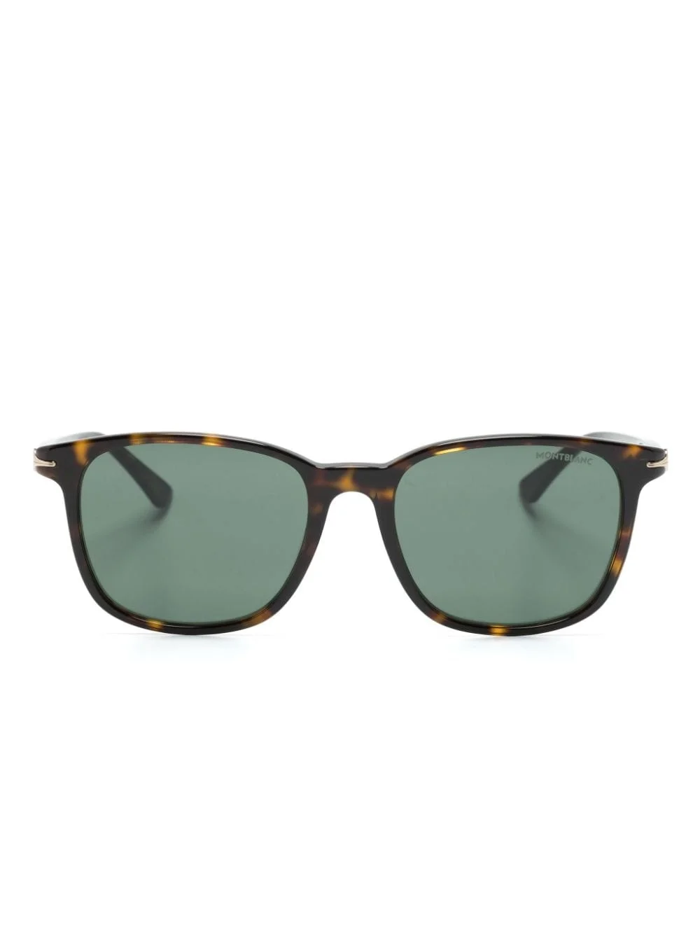 tortoiseshell square-frame sunglasses - 1
