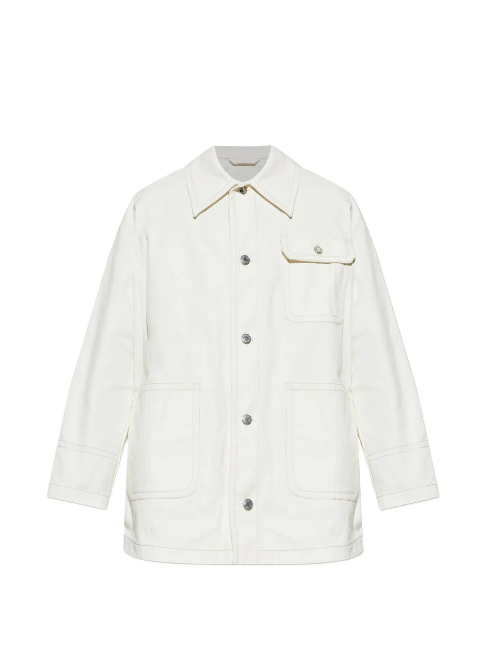 chest-pocket shirt jacket - 1