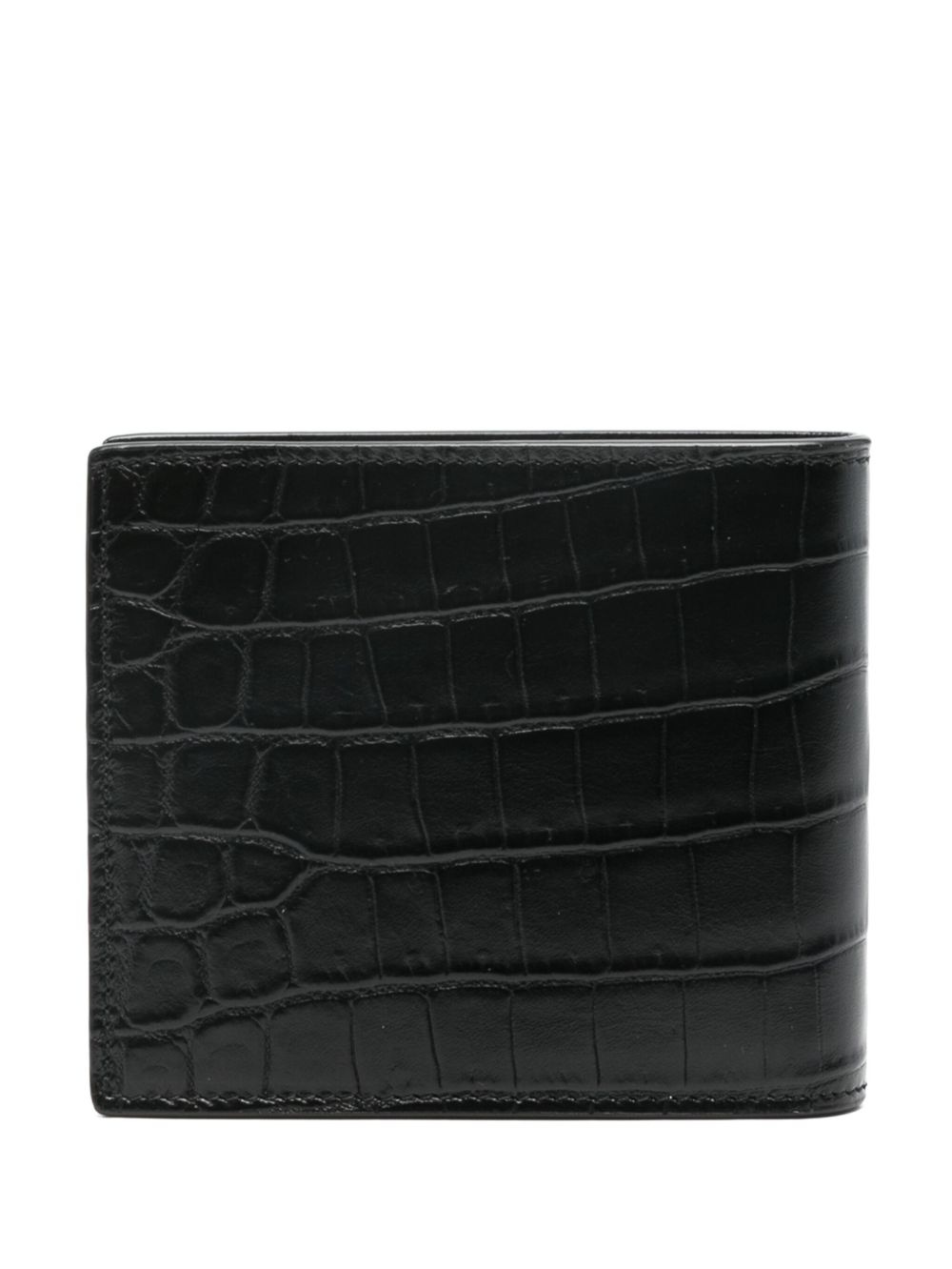 Monogram embossed bi-fold wallet - 2