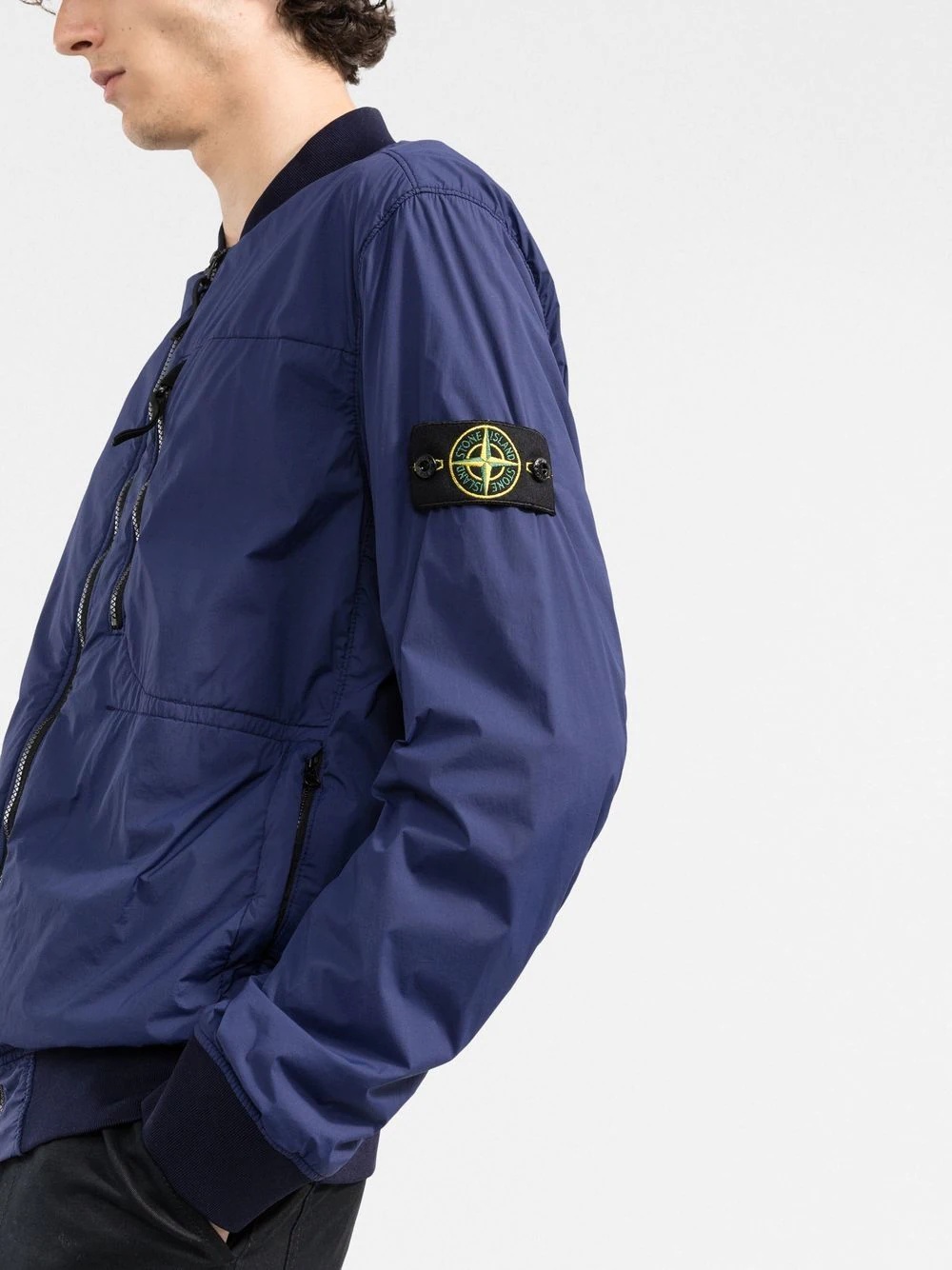 Compass-patch bomber jacket - 3