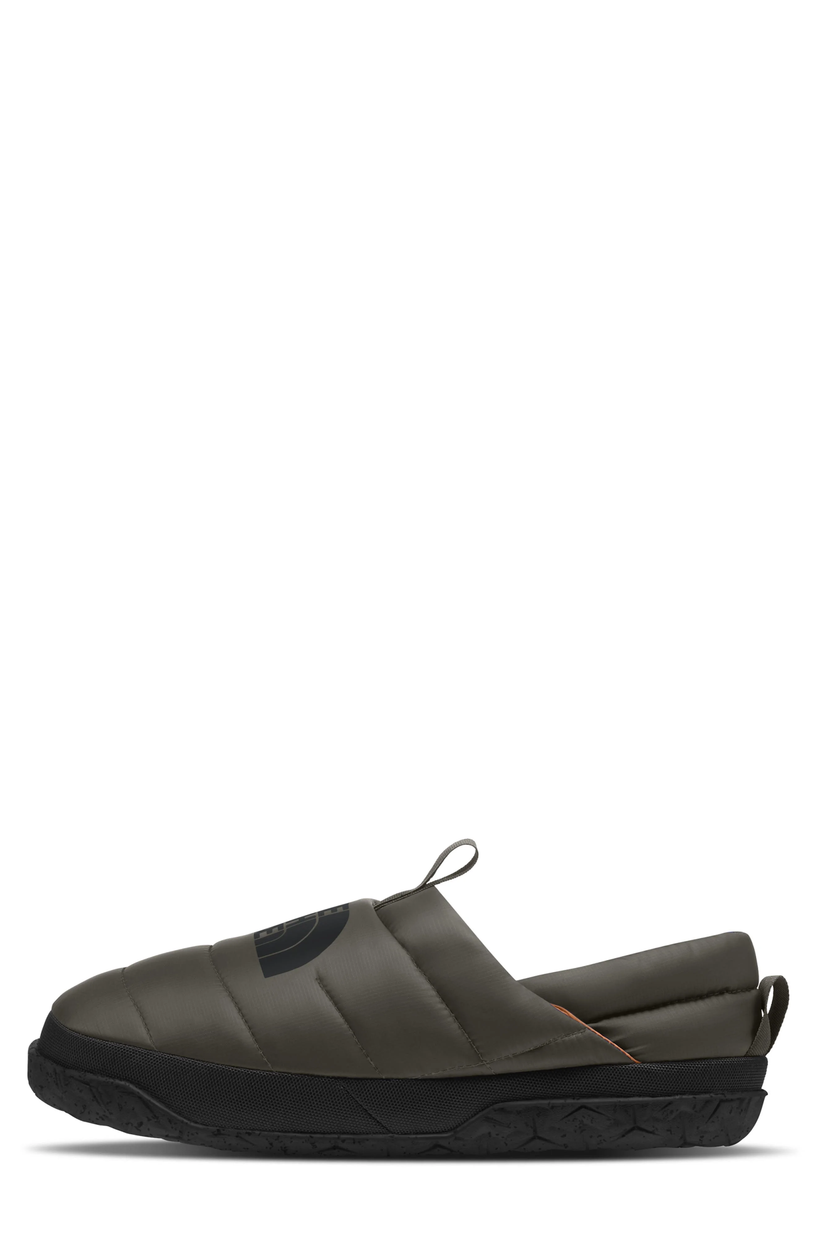 The North Face Nuptse Down Slipper in New Taupe Green/tnf Black at Nordstrom - 1