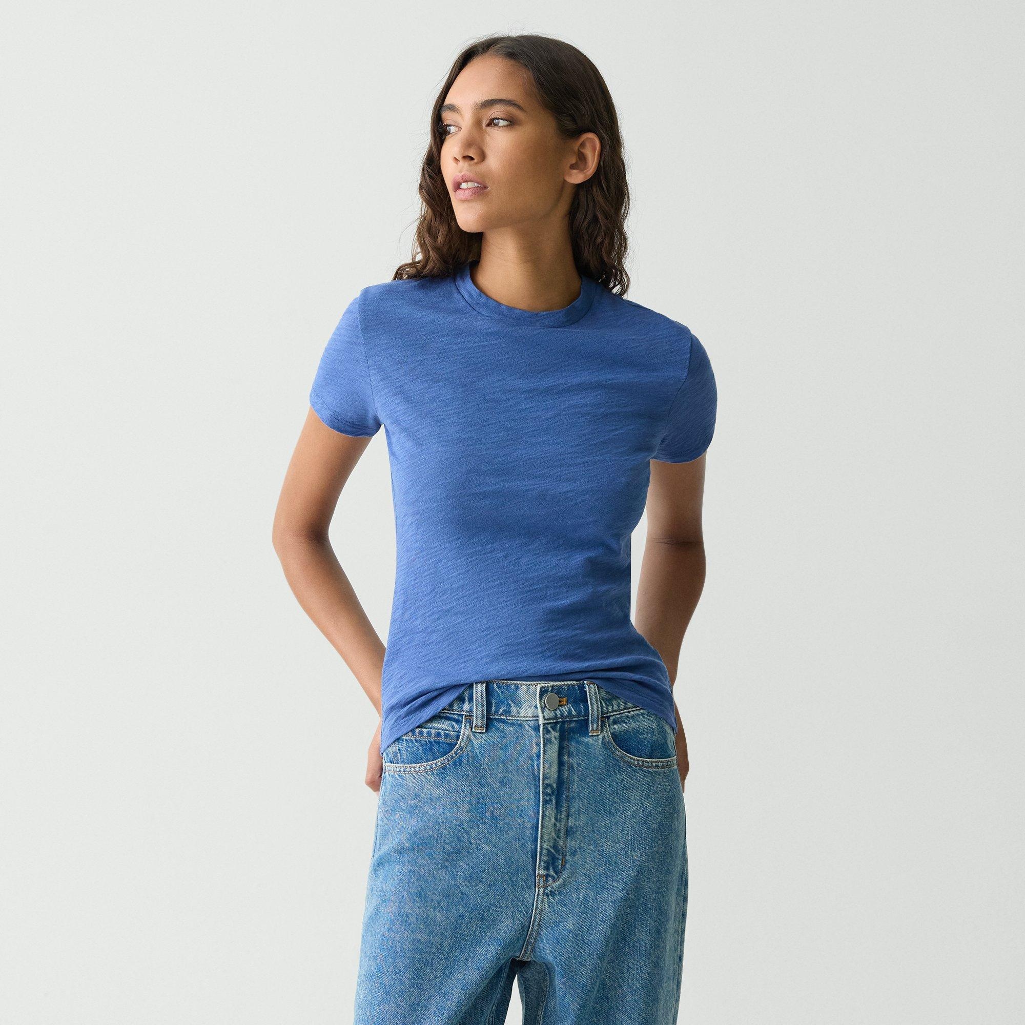 Tiny Tee in Organic Slub Cotton - 2