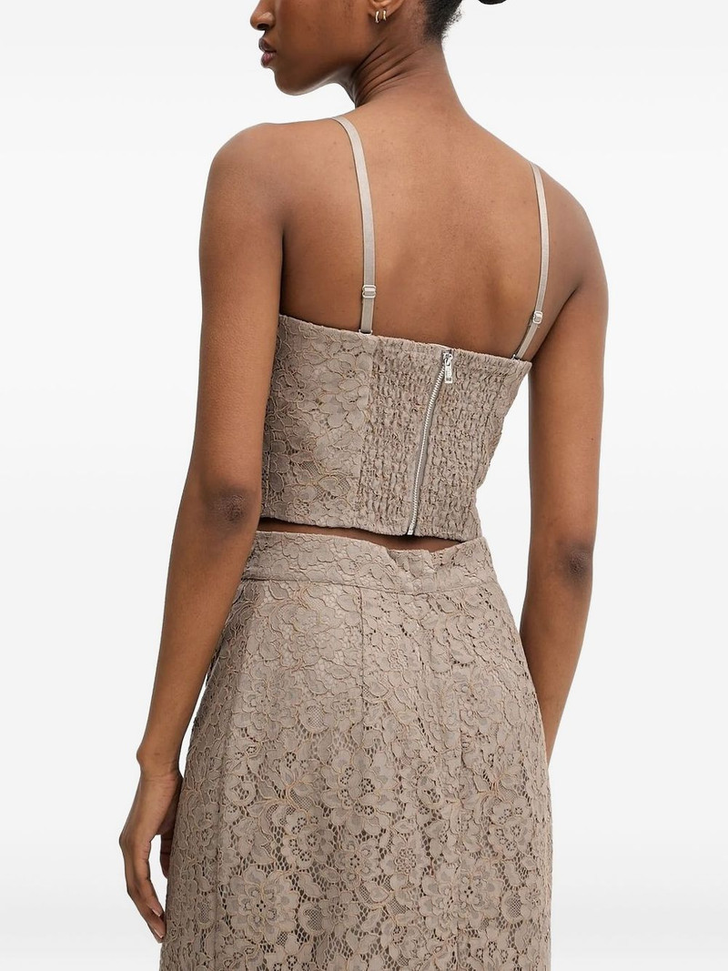 GUESS USA lace corset top outlook