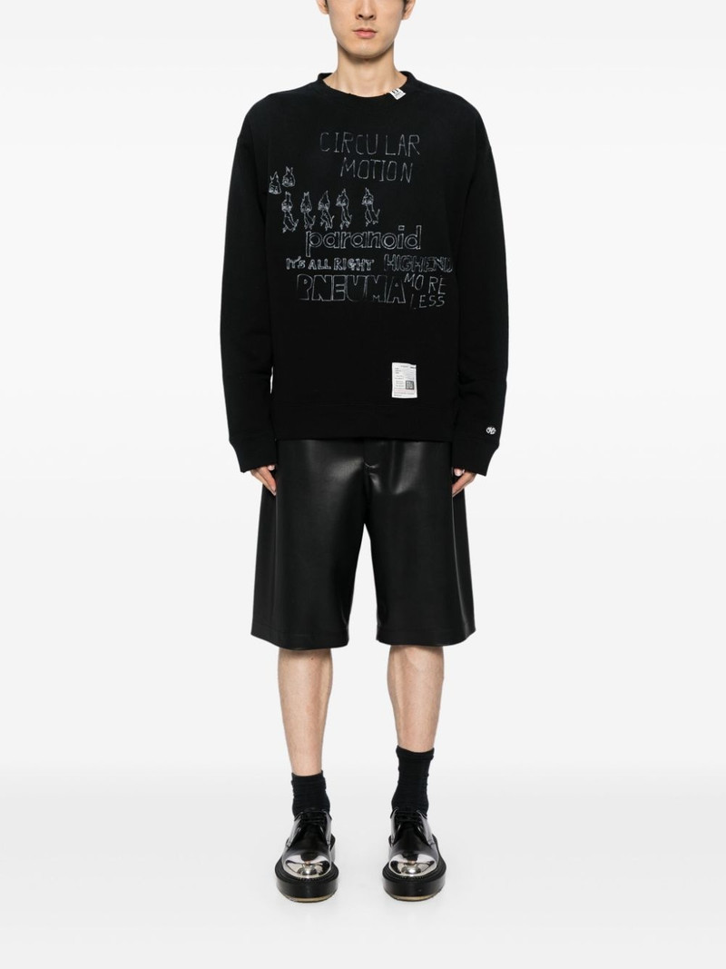Maison MIHARAYASUHIRO printed sweatshirt outlook