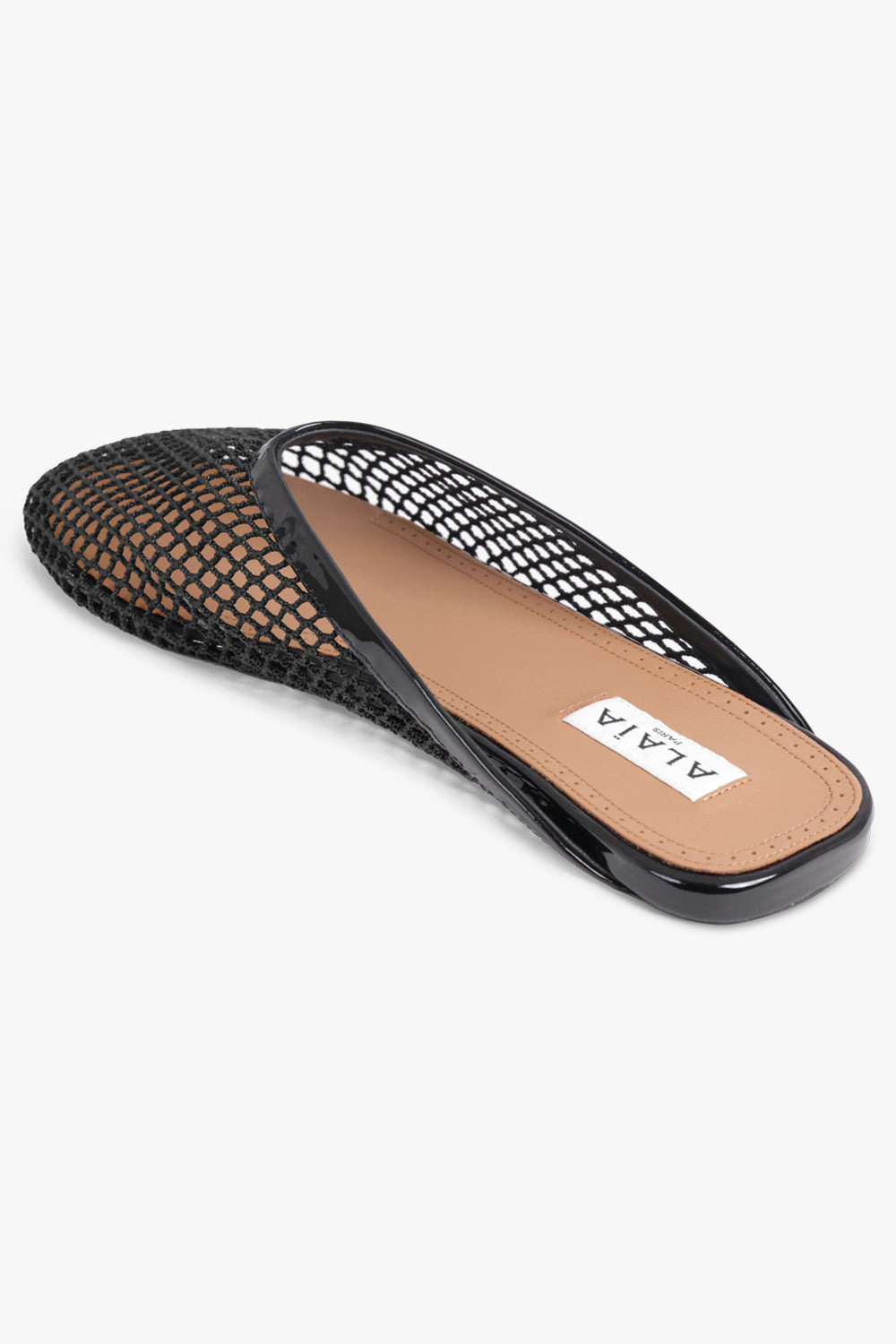 FISHNET FLAT SLIDE | BLACK - 3