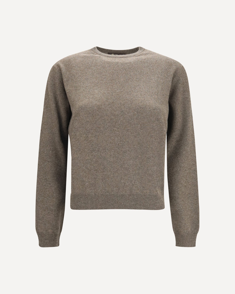 Classic crewneck baby cashmere Sweater 1