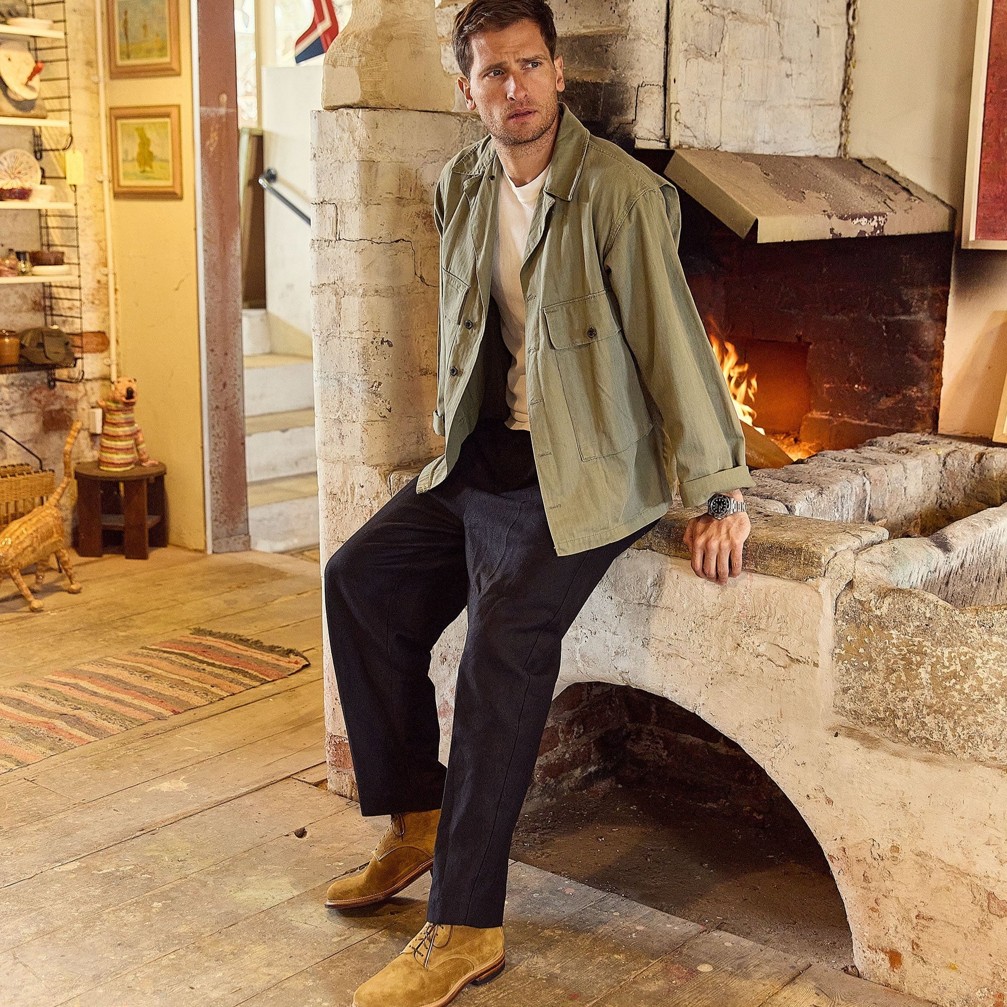 Navvy™ - Tobacco Calf Suede - 2