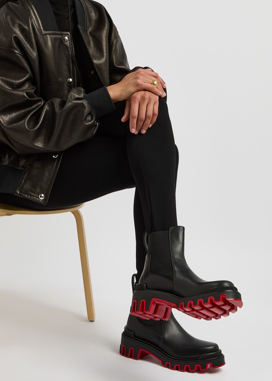 Christian Louboutin Marchacroche Dune Leather Chelsea Boots - 5