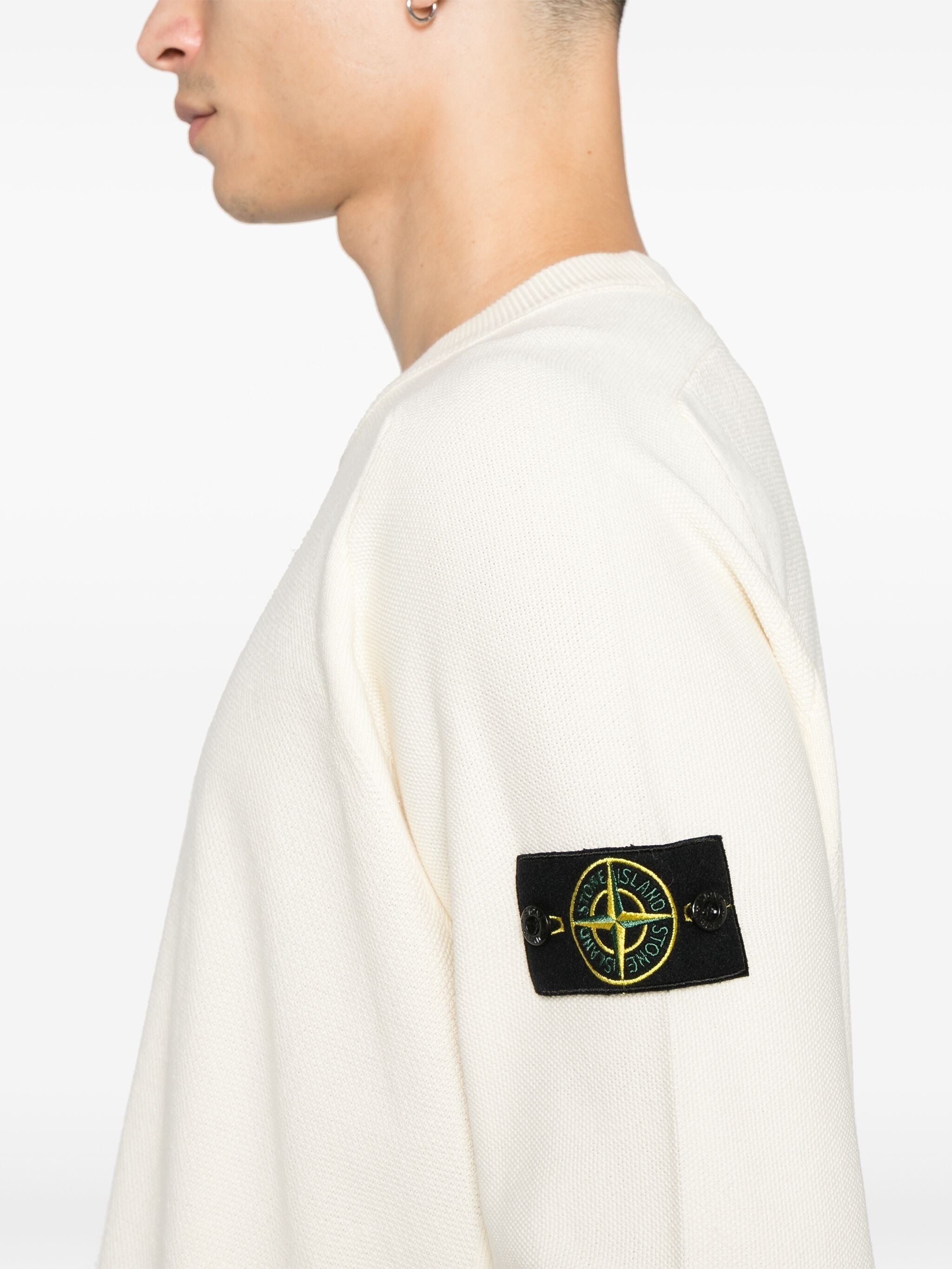 Compass-badge Sweater - 3
