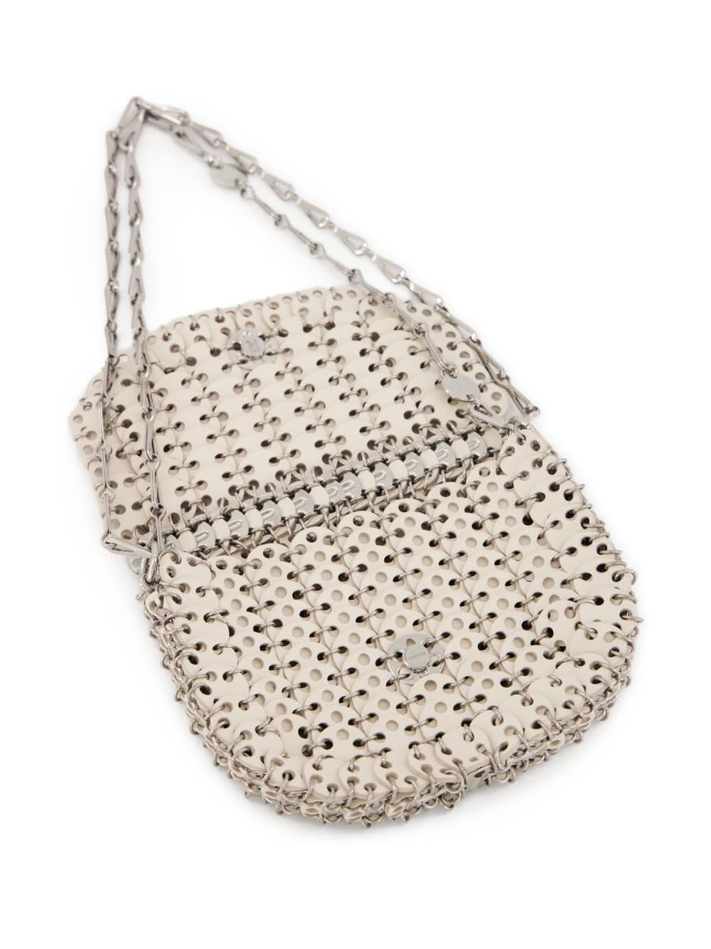 1969 chainmail-effect shoulder bag - 5