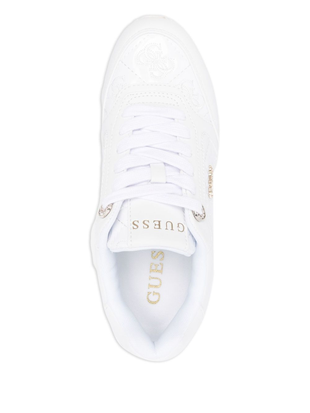 platform logo sneakers - 4