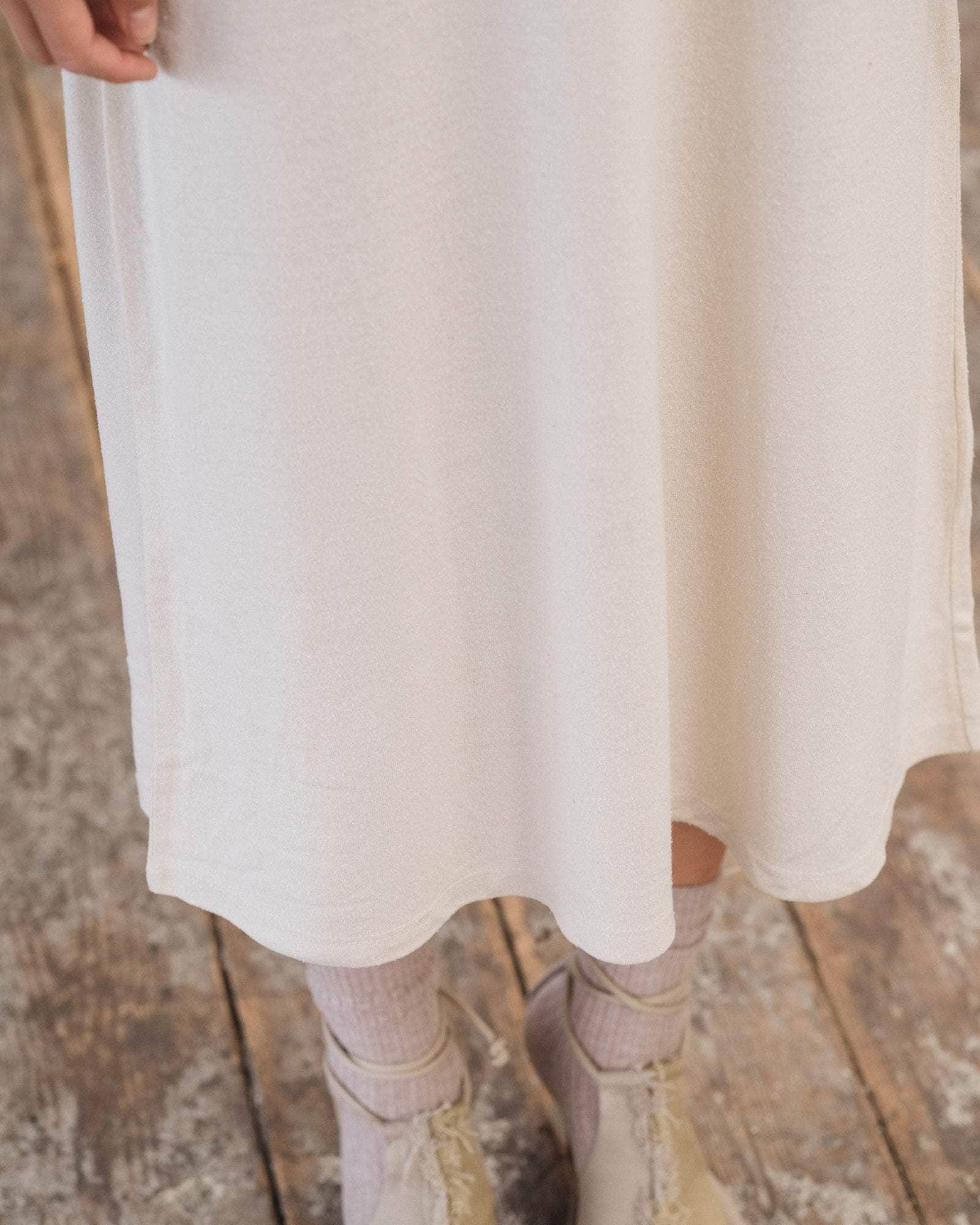 Silk Tee Shirt Dress - Wild Silk Jersey - 7