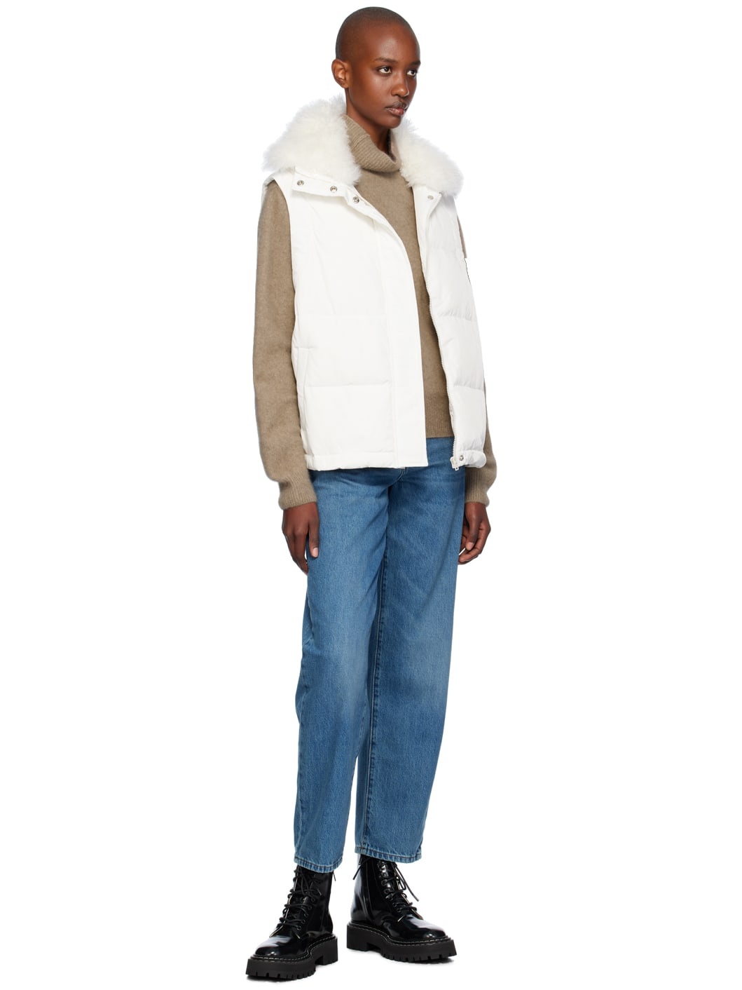 White Ultralight Down Jacket - 5