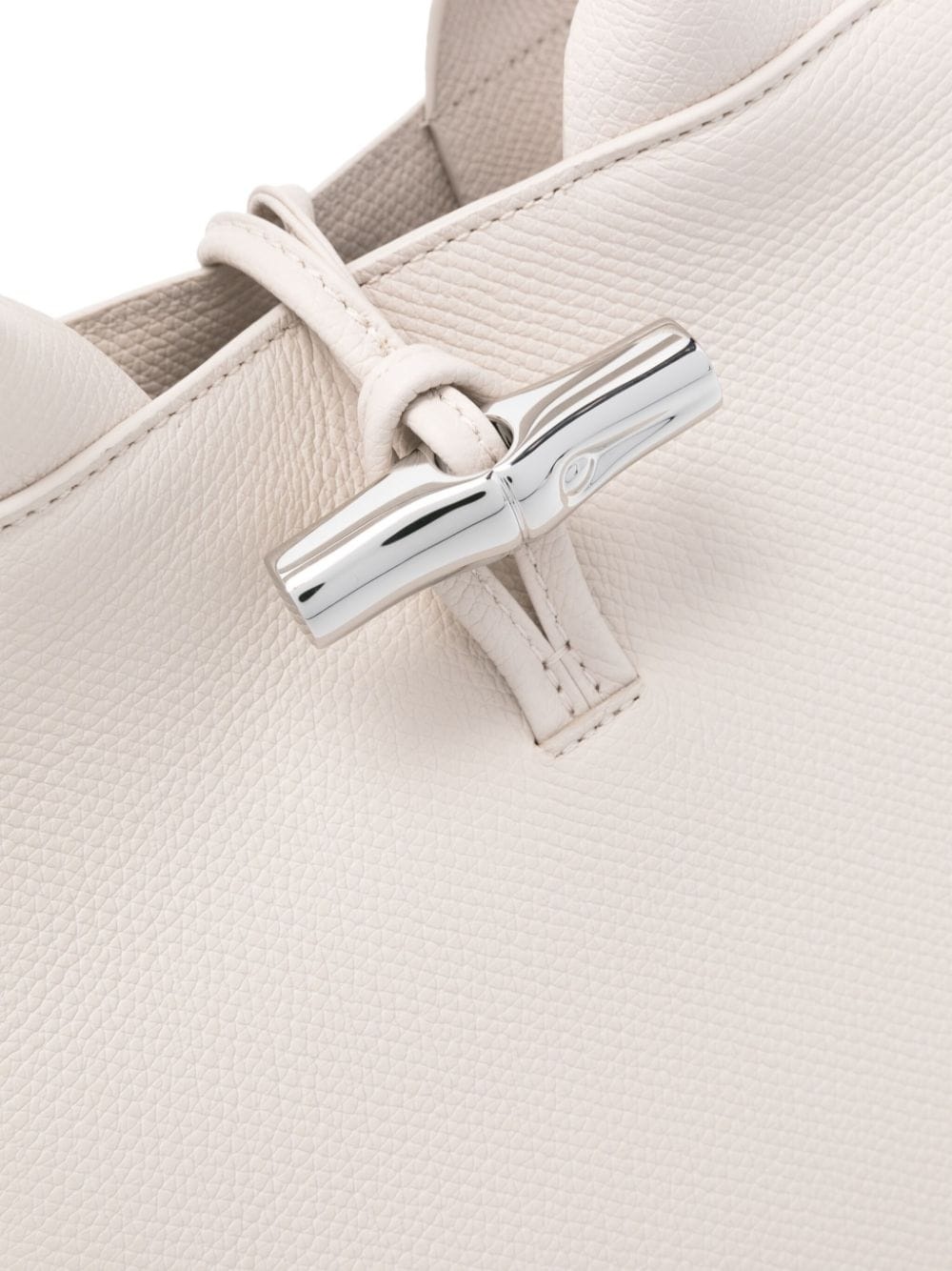 small Le Roseau leather tote bag - 4