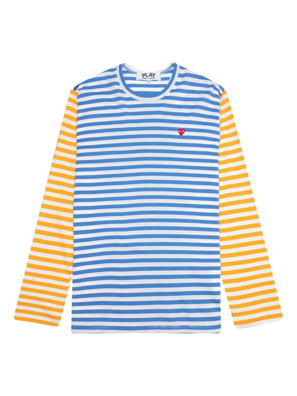 striped T-shirt - 1