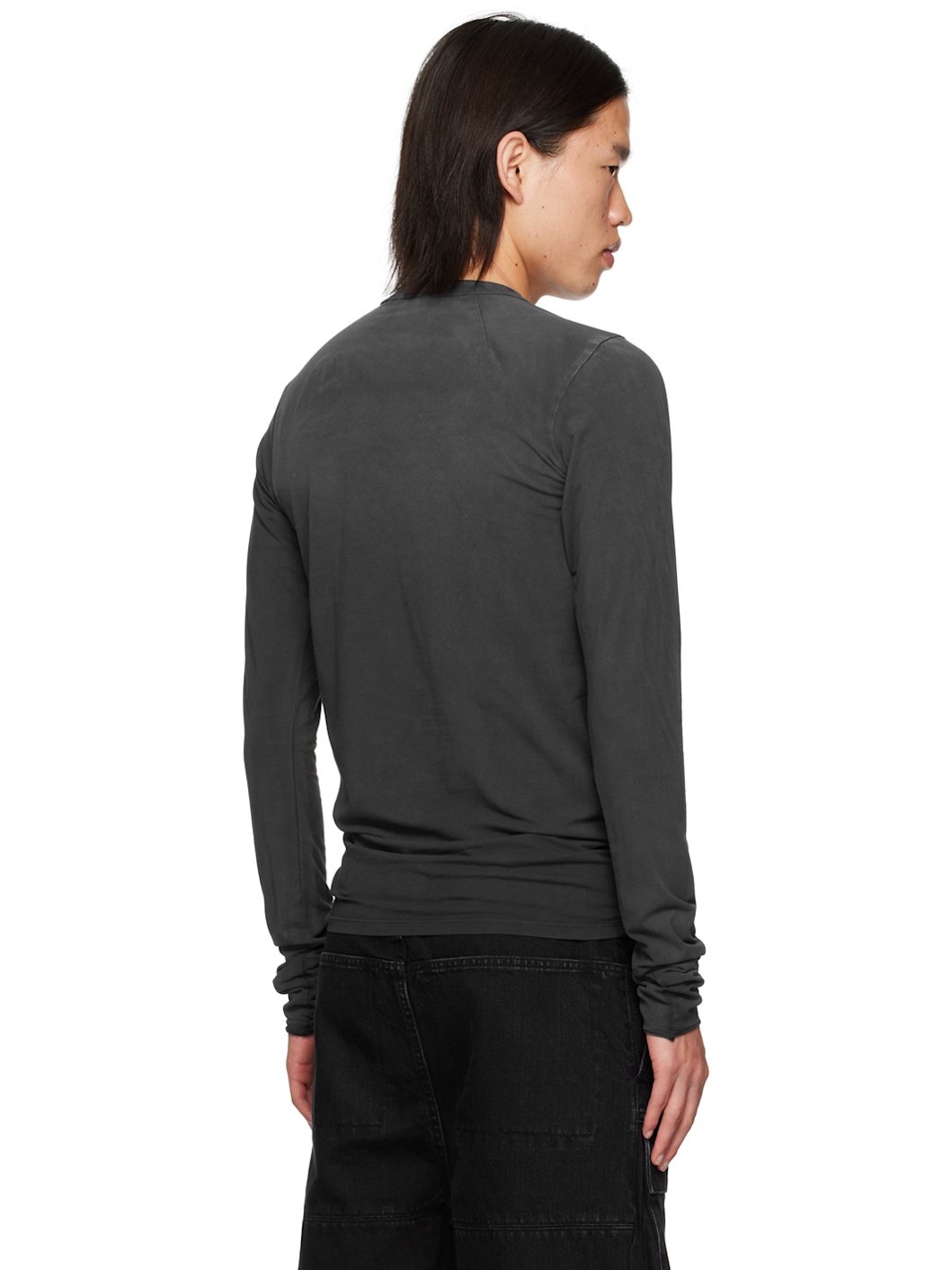 Black Primer Long Sleeve T-Shirt - 3