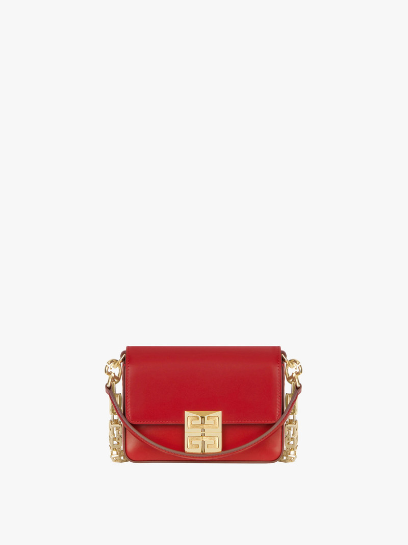 SMALL 4G BAG IN BOX LEATHER WITH CHAIN 1