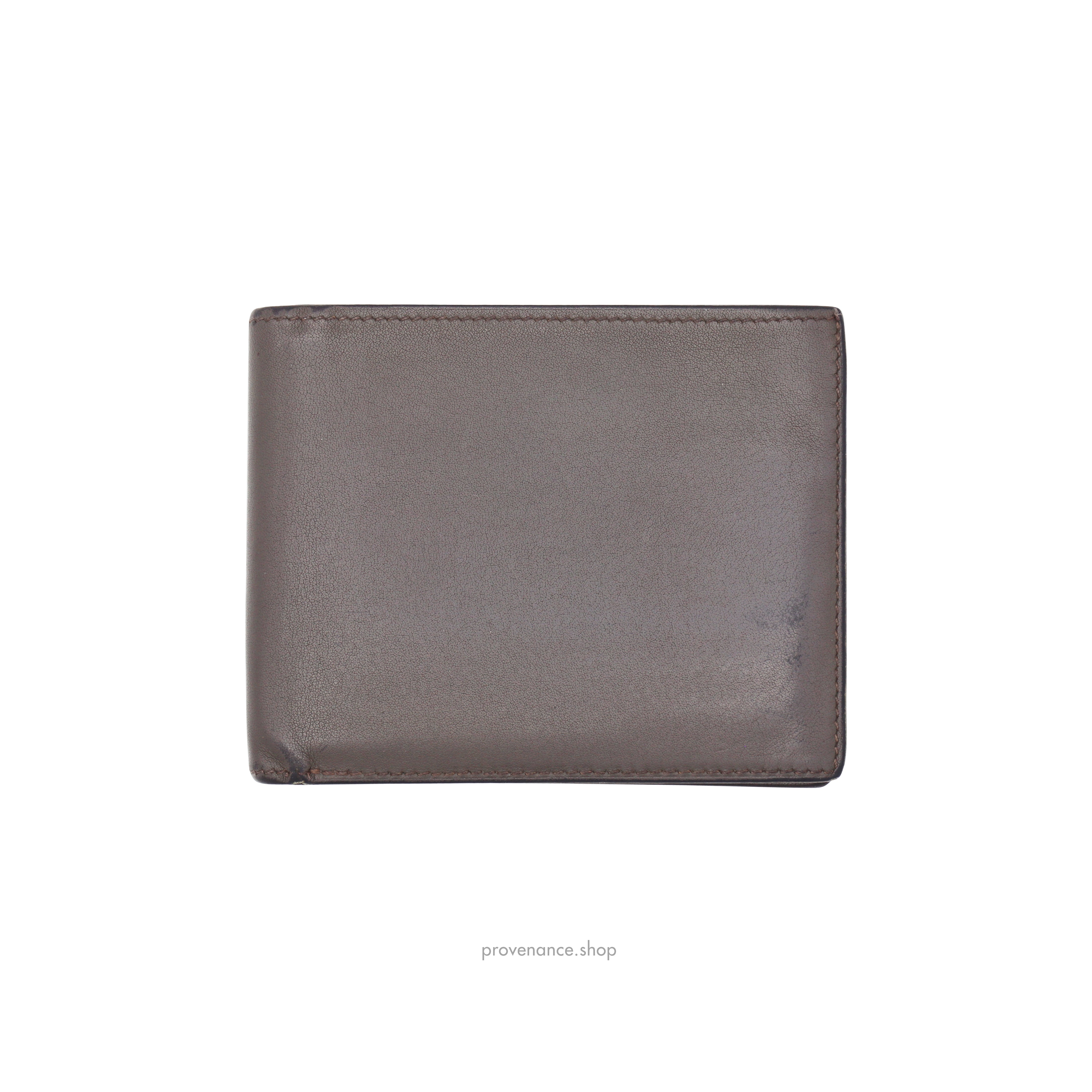 Hermes Citizen Twill Compact Wallet - Graphite Swift - 2