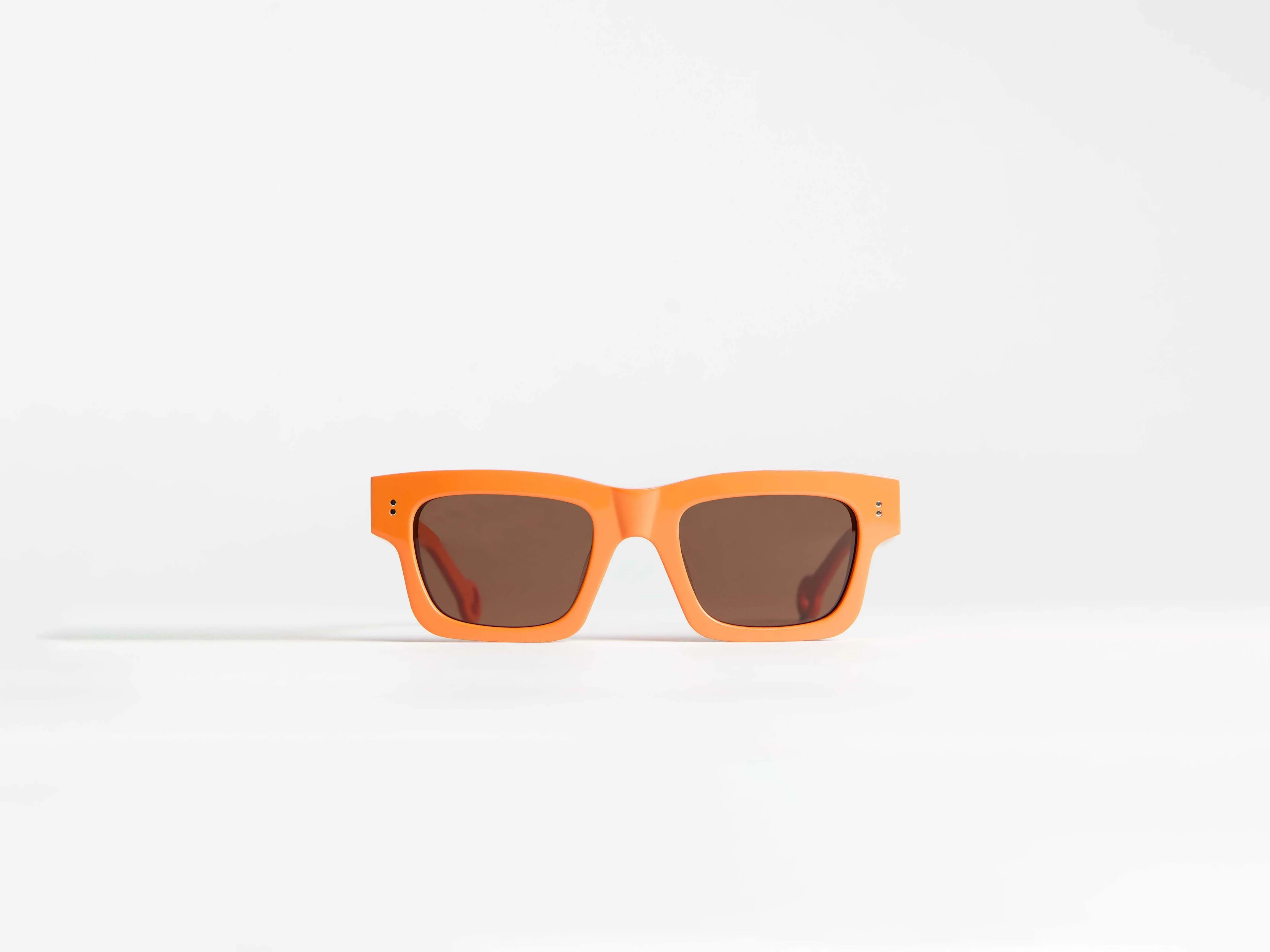 JWA02 RECTANGULAR SUNGLASSES IN ORANGE - 1
