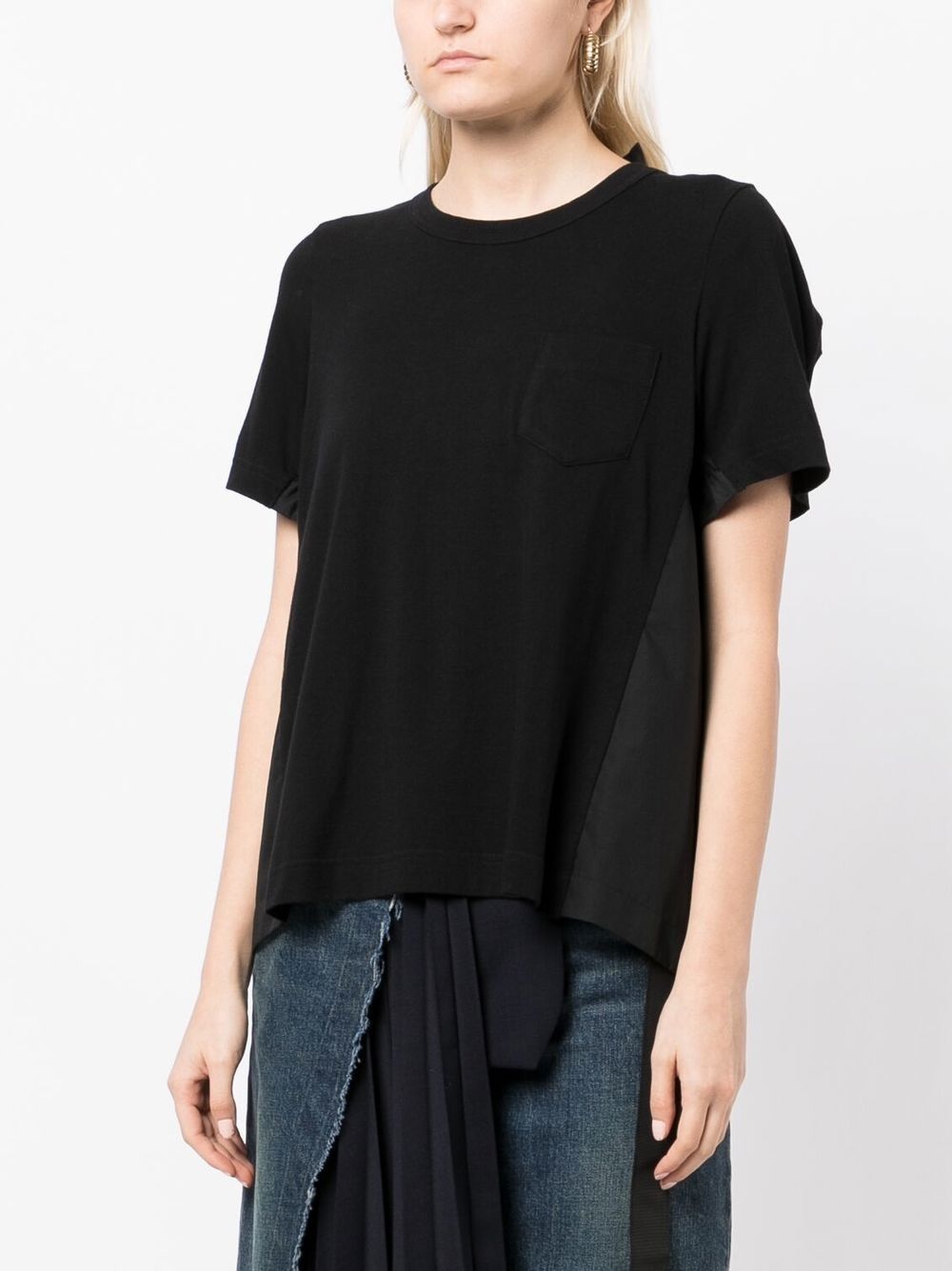 panelled pocket T-Shirt - 3