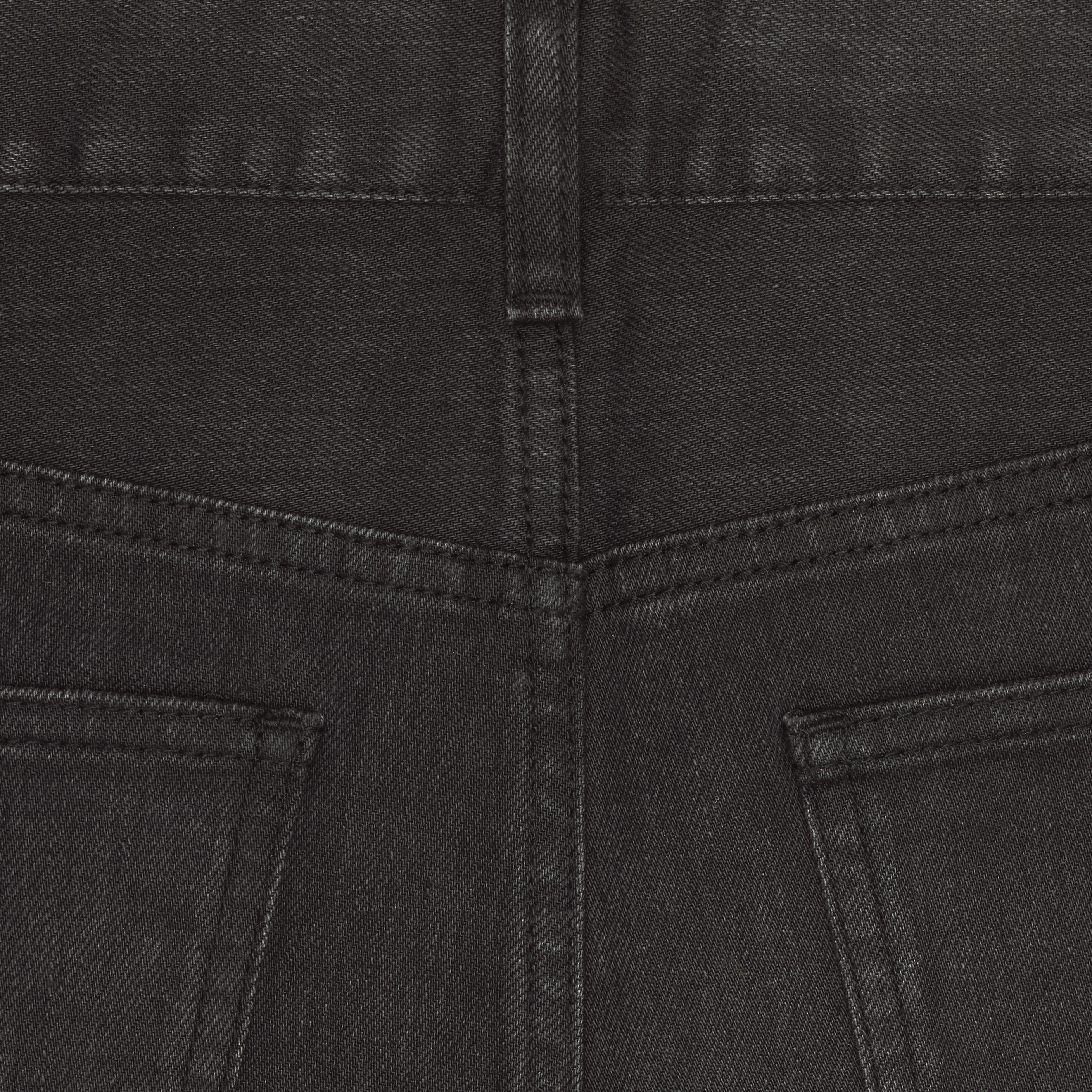 skinny jeans in black denim - 4