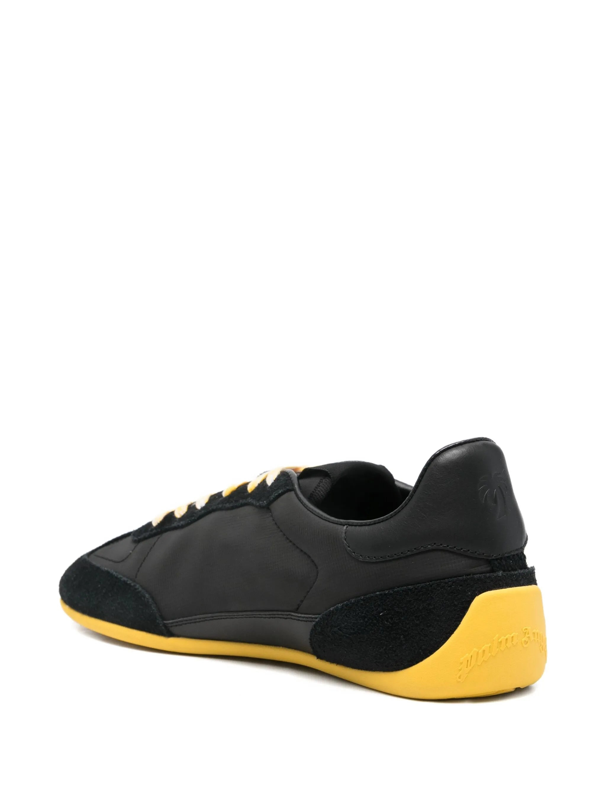 Palm Angels Pa 5 Palm-tree Leather Sneakers - 3
