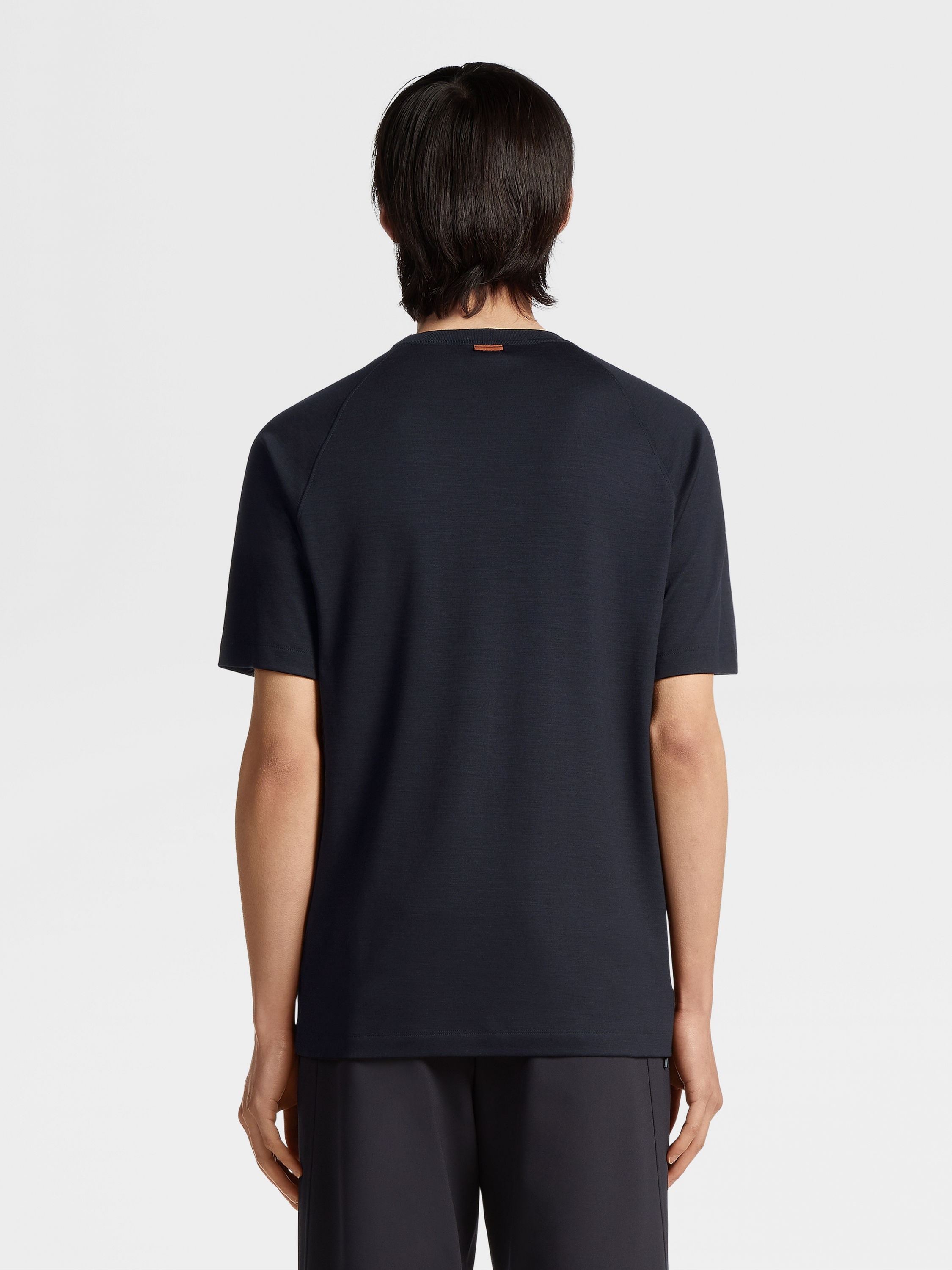 NAVY BLUE HIGH PERFORMANCE™ WOOL T-SHIRT - 3
