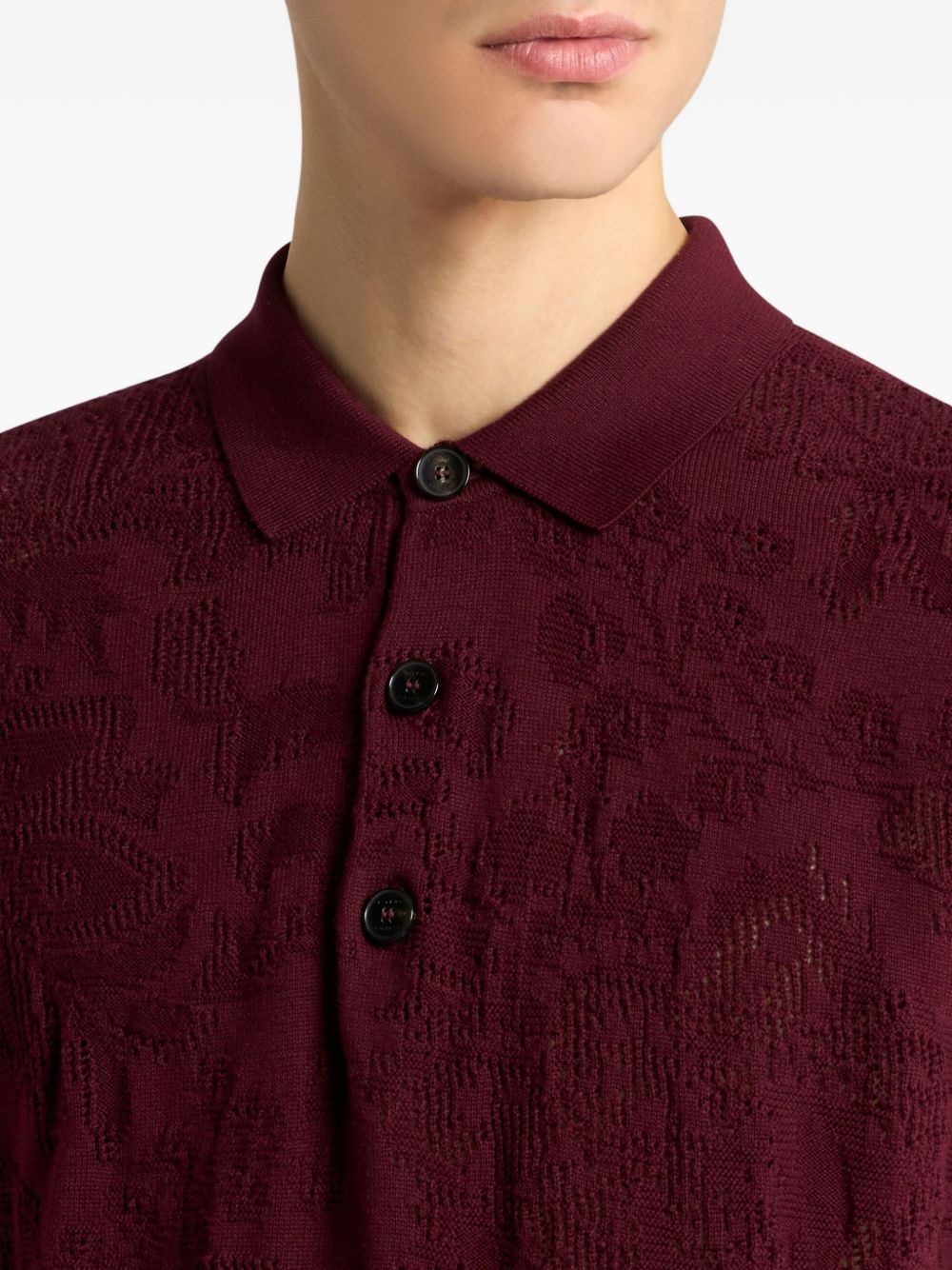 cotton polo shirt - 4