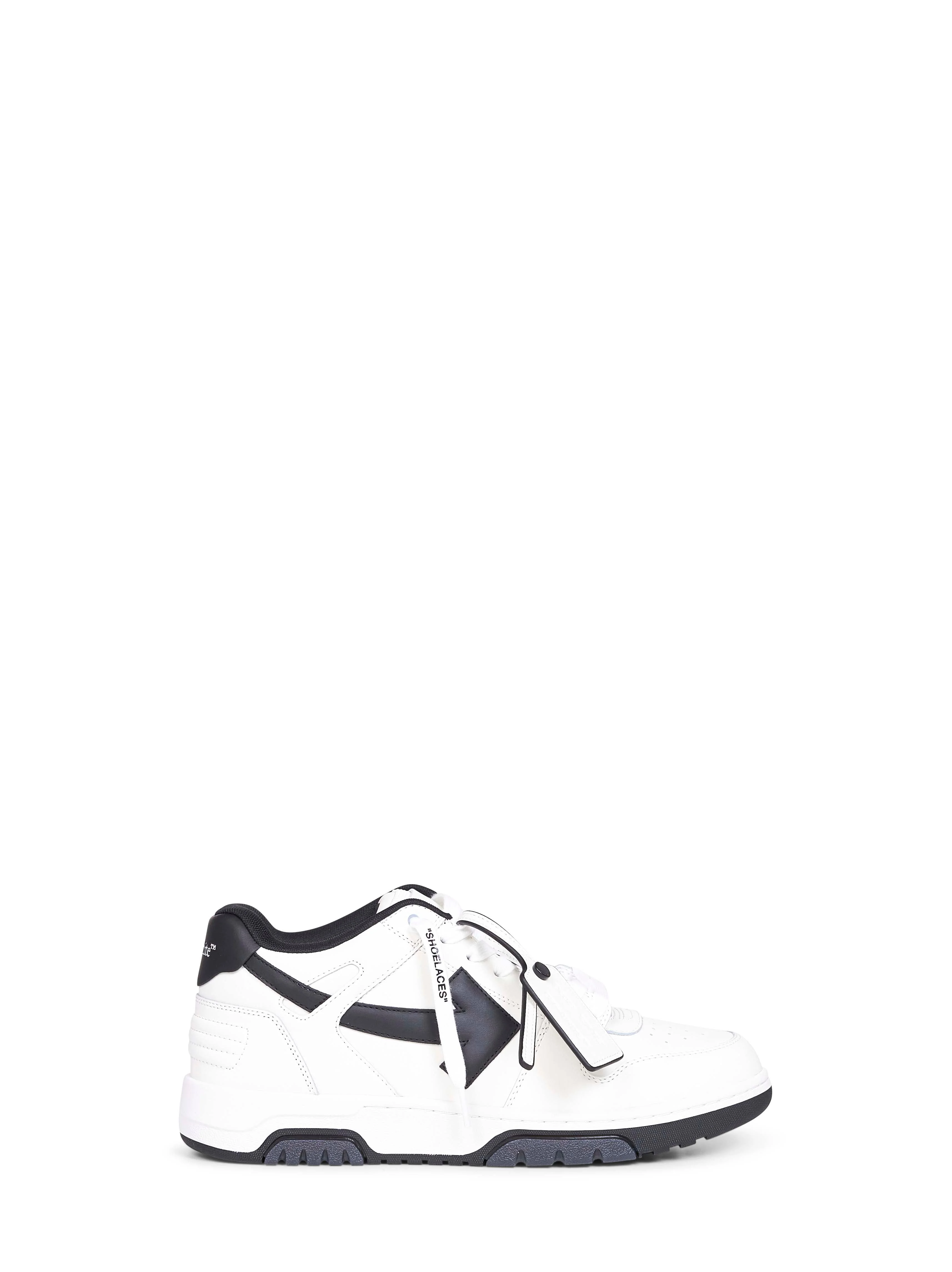 White and black Out Of Office sneakers - 1