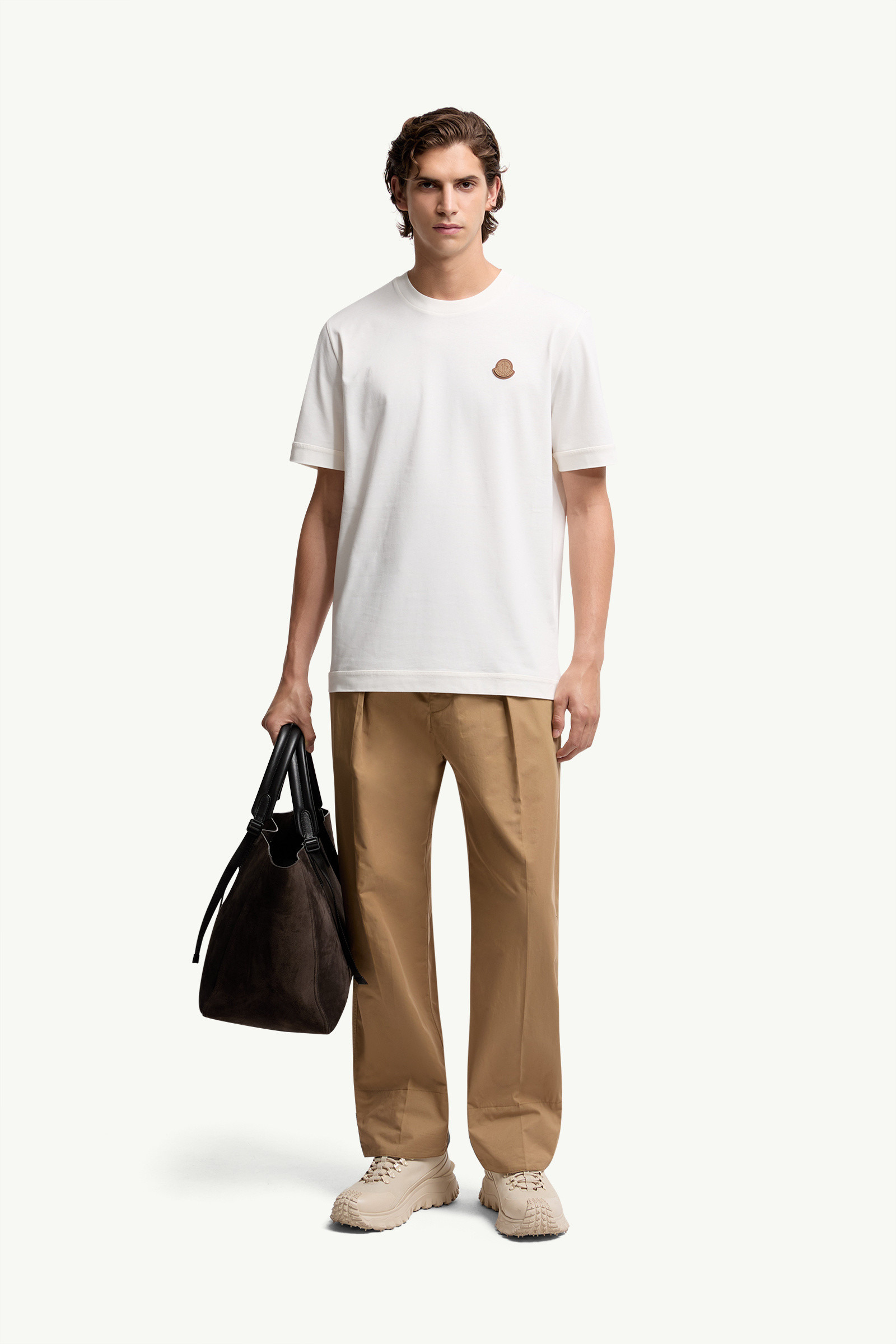Logo Patch Cotton T-Shirt - 2