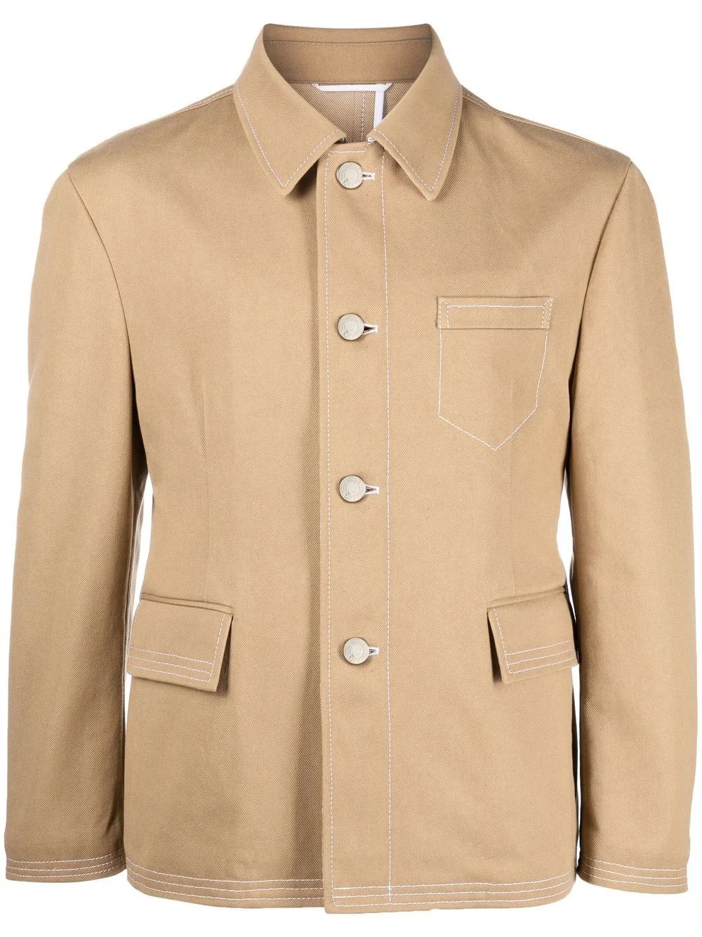 single-breasted coat - 1