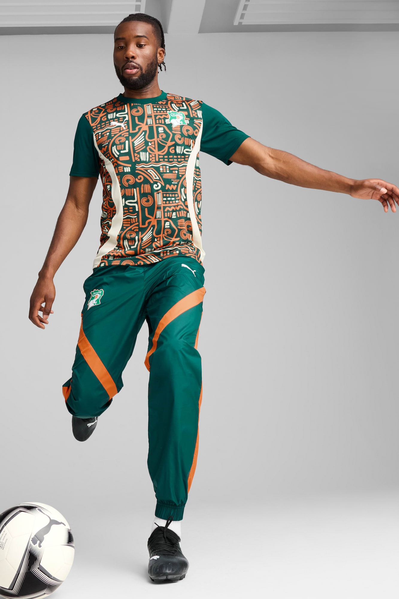 Ivory Coast 2025 Men's Pre-Match Soccer Jersey - 5