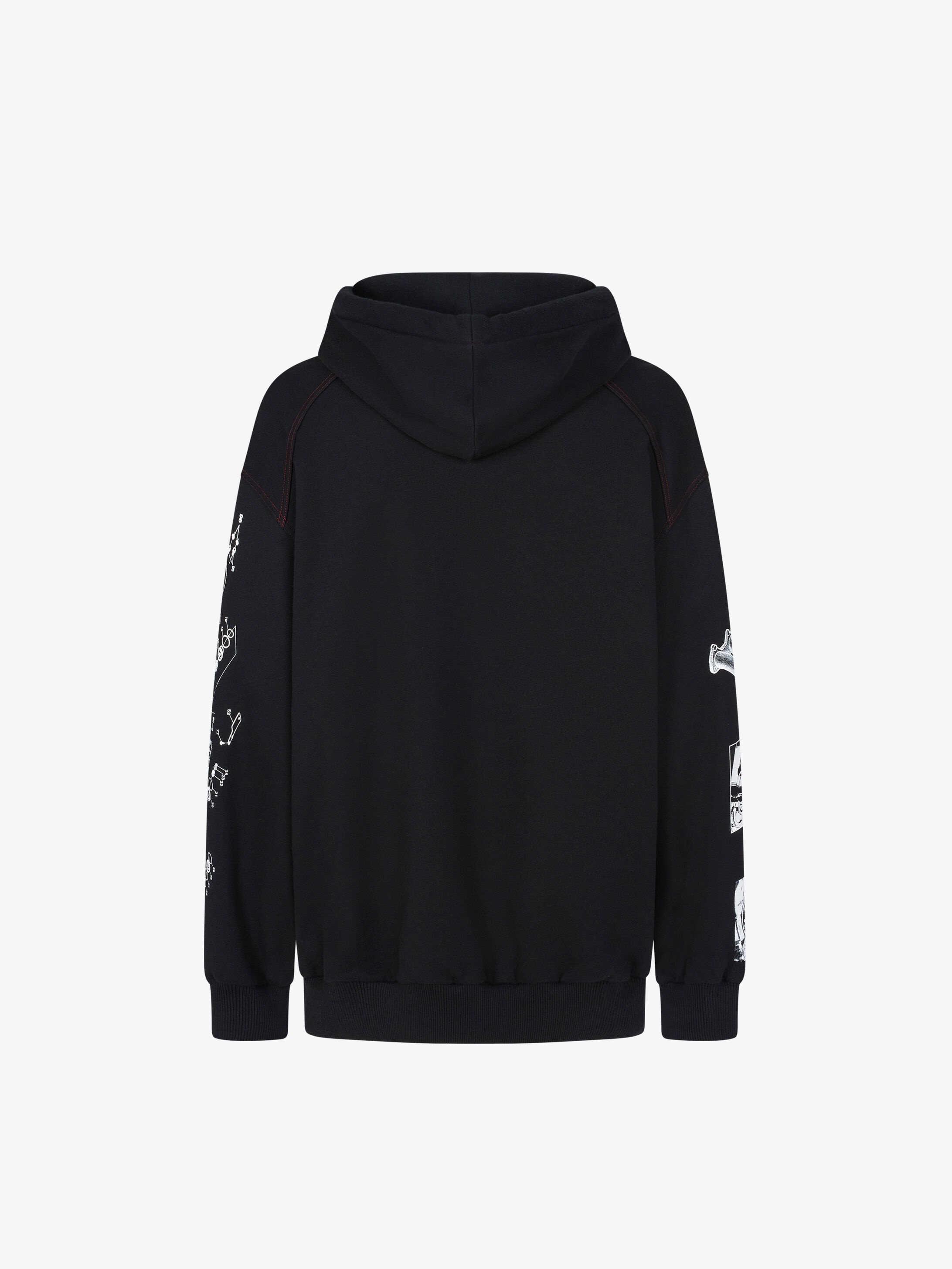 GIVENCHY Schematics oversized hoodie - 3