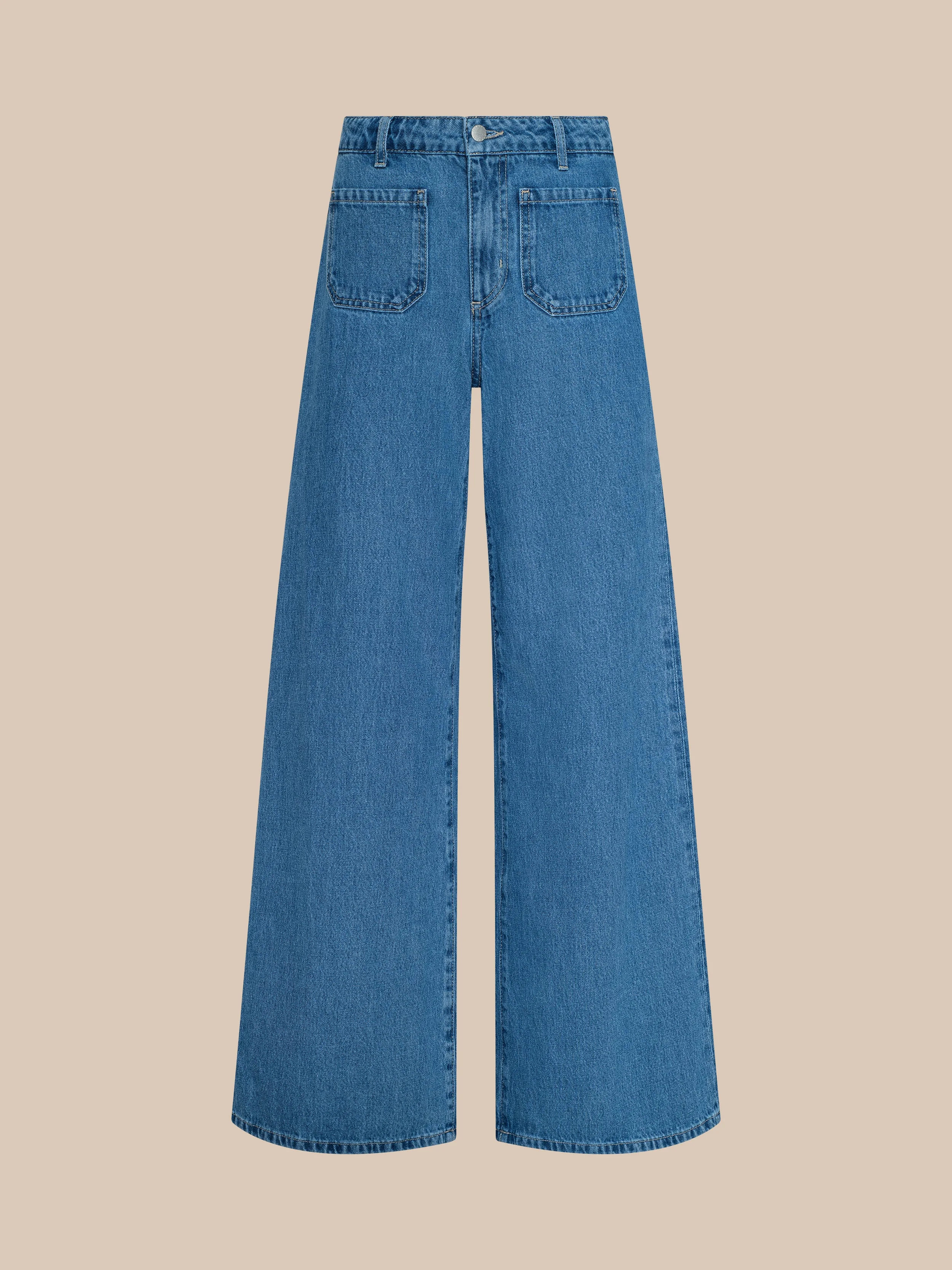 Delcan Wide-Leg Jean - 1
