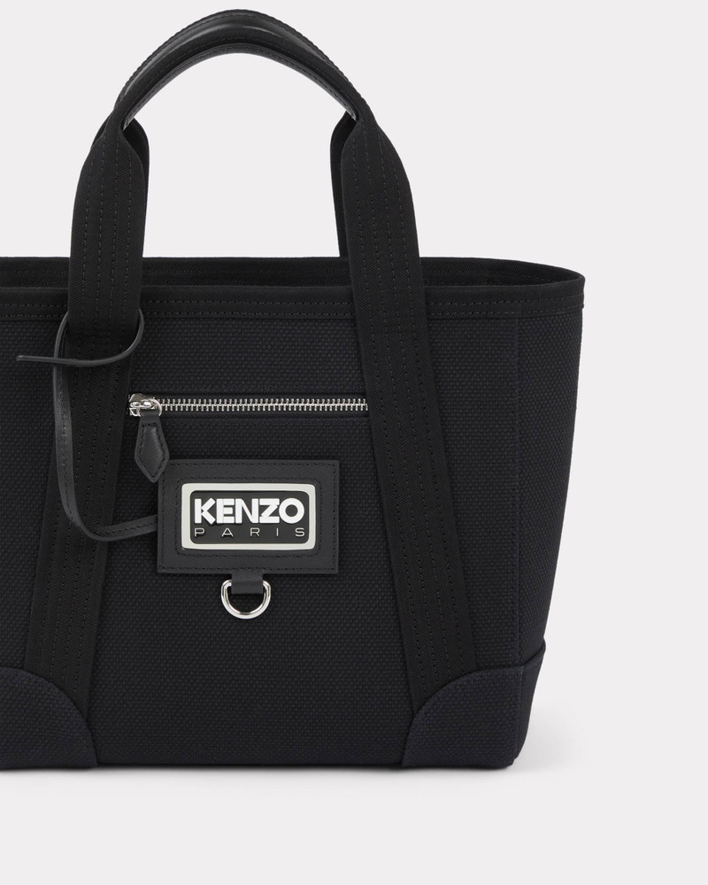 Small 'KENZO Tag' canvas tote bag 3