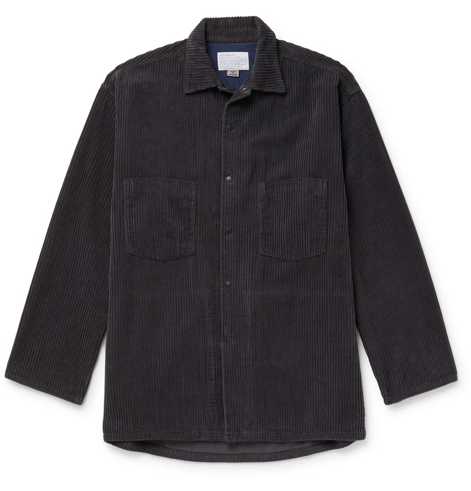 Cotton-Corduroy Overshirt - 1