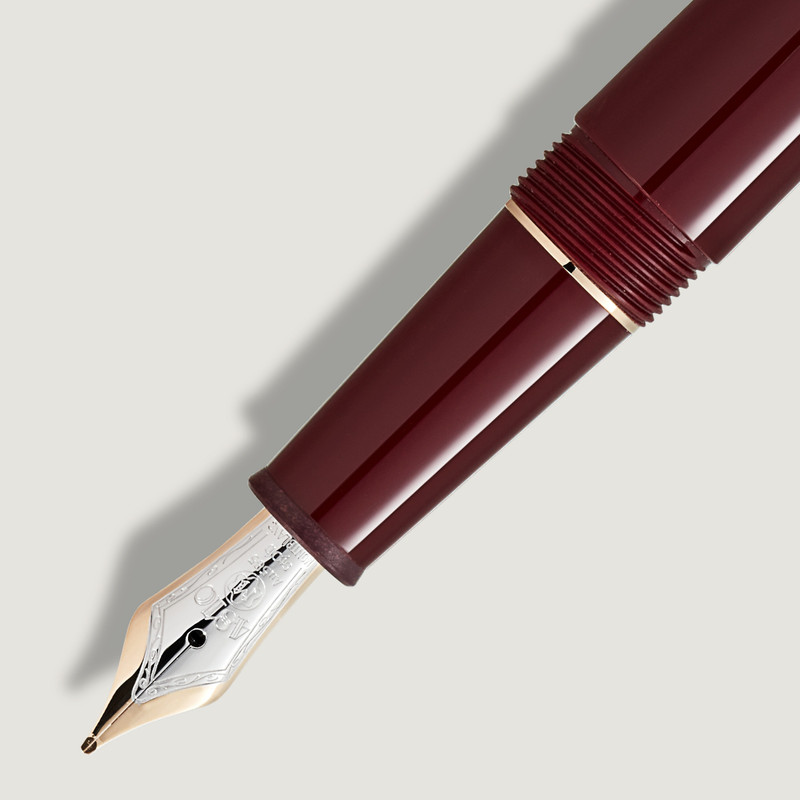Montblanc MEISTERSTÜCK BURGUNDY RED CLASSIQUE FOUNTAIN PEN outlook