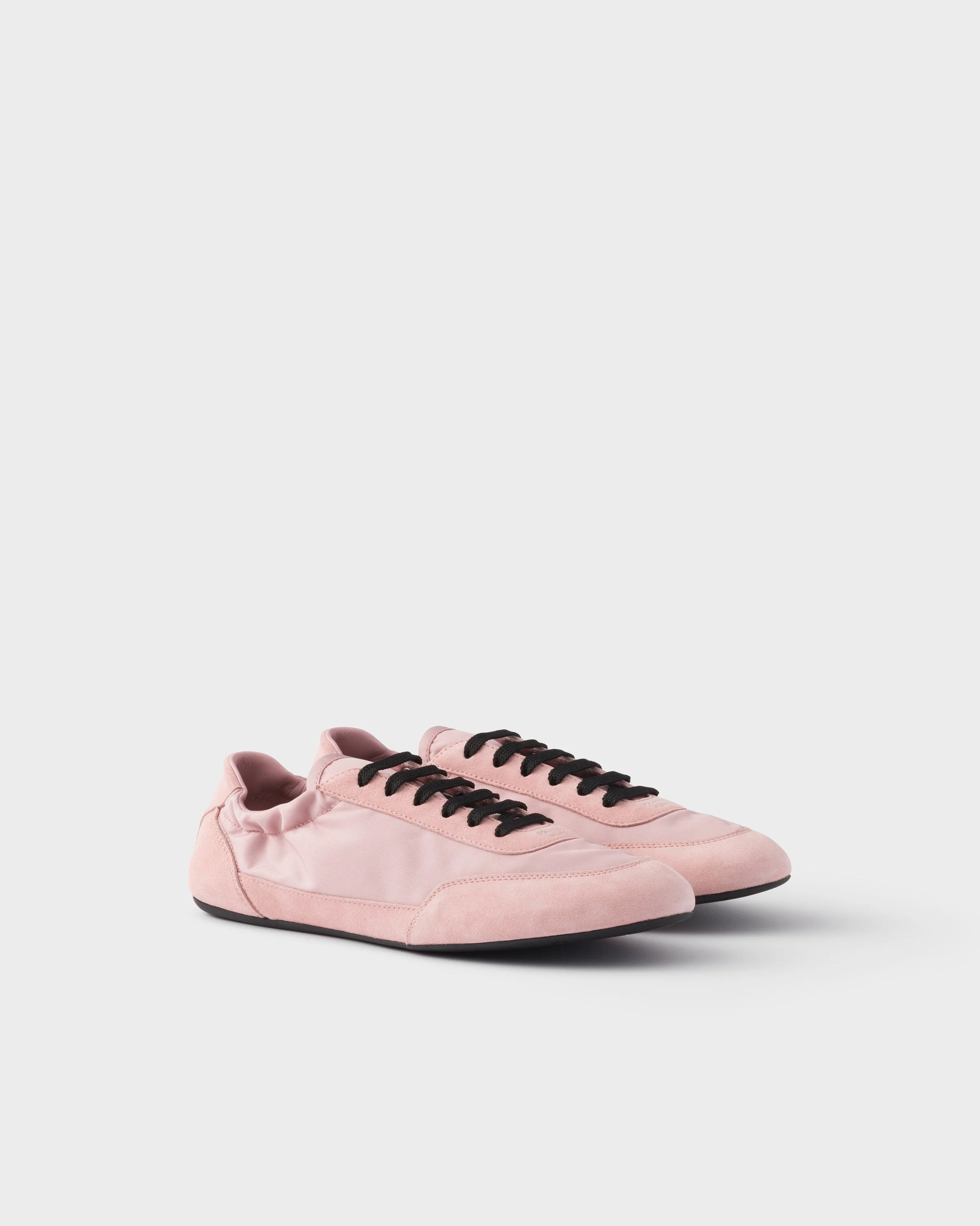 Collapse Re-Nylon and suede sneakers - 1