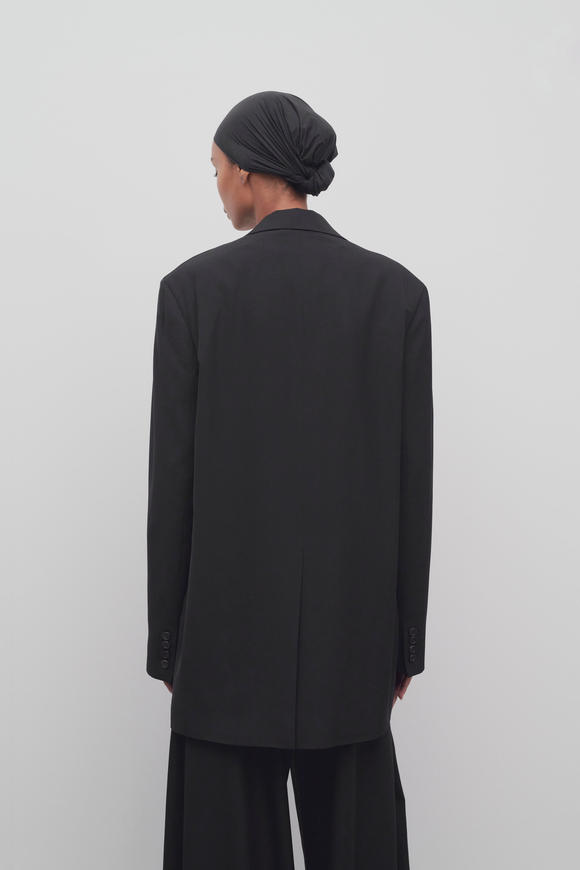 Obine Jacket in Viscose and Wool - 5