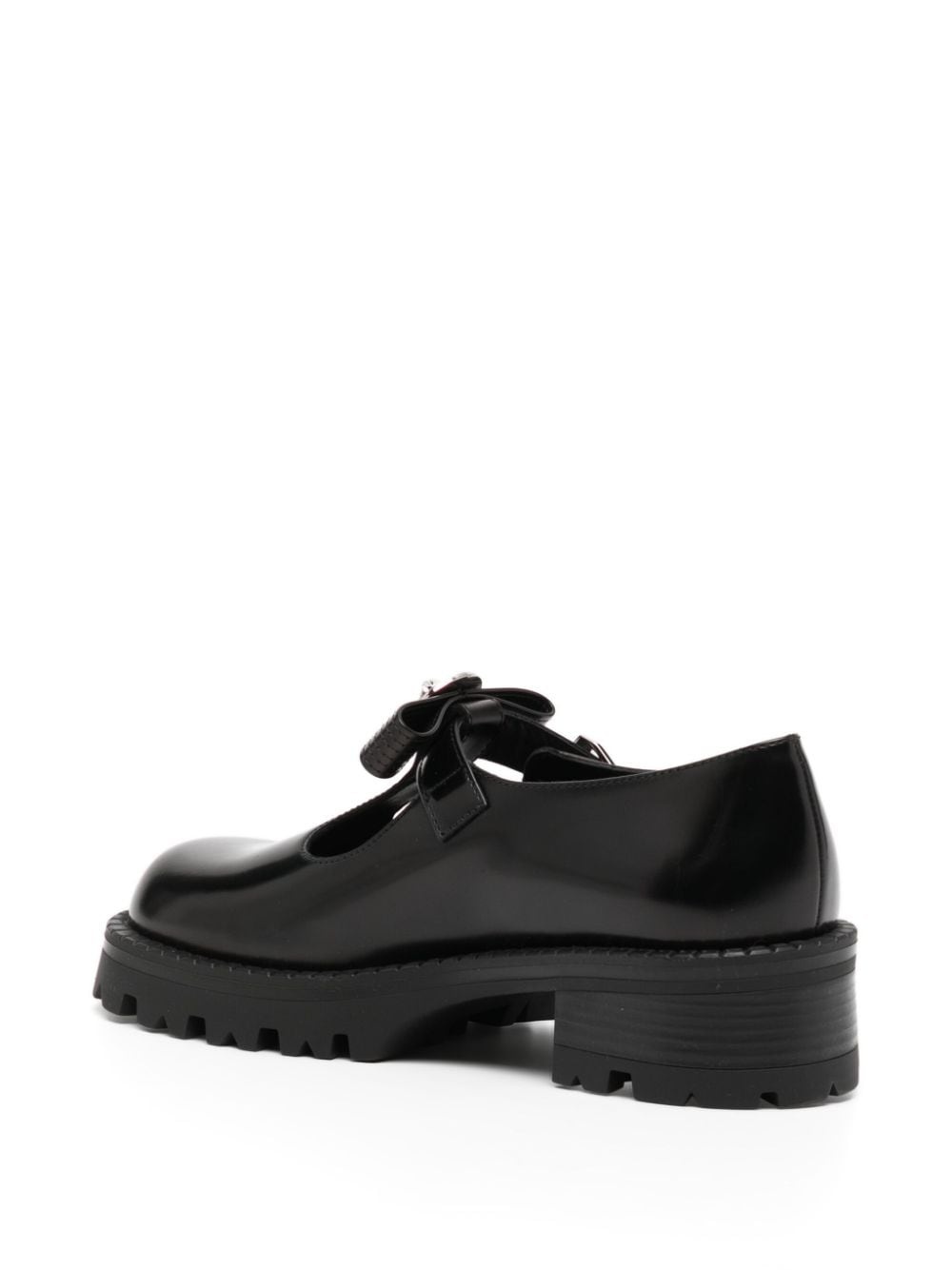 Gianni Ribbon leather loafers - 3