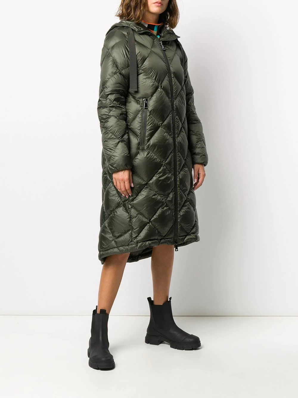 quilted puffer coat - 3