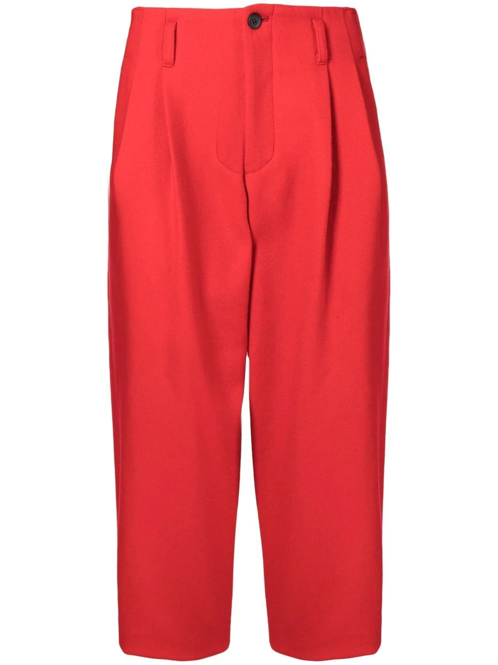 cropped tailored trousers - 1