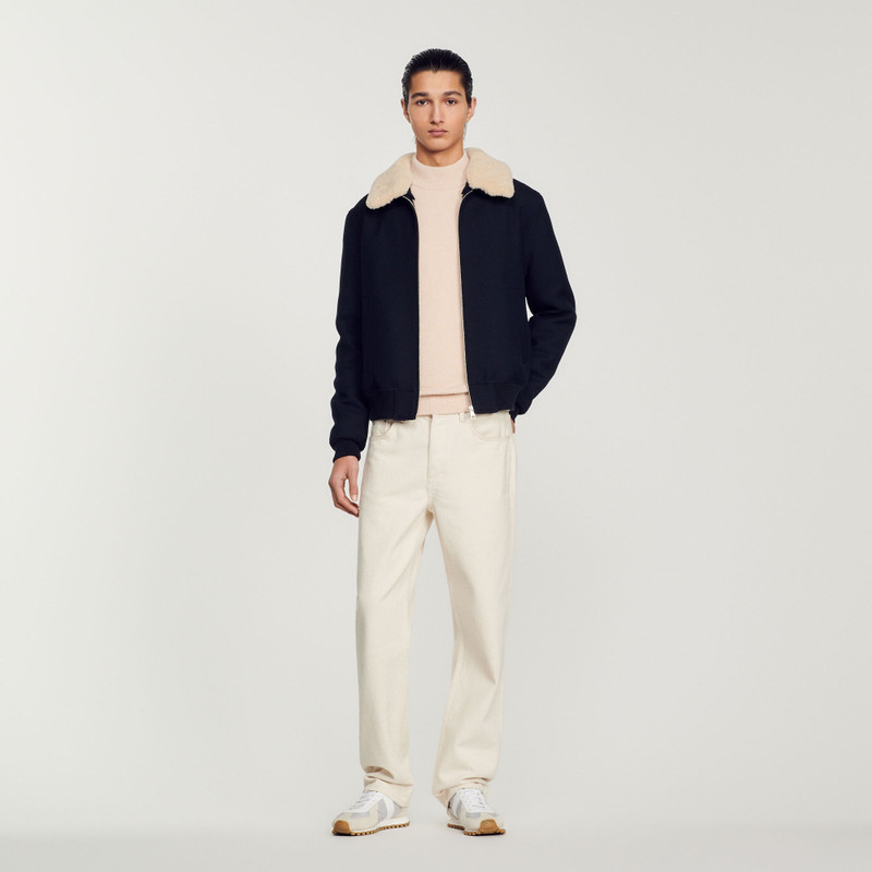 Sandro Jacket with removable collar outlook