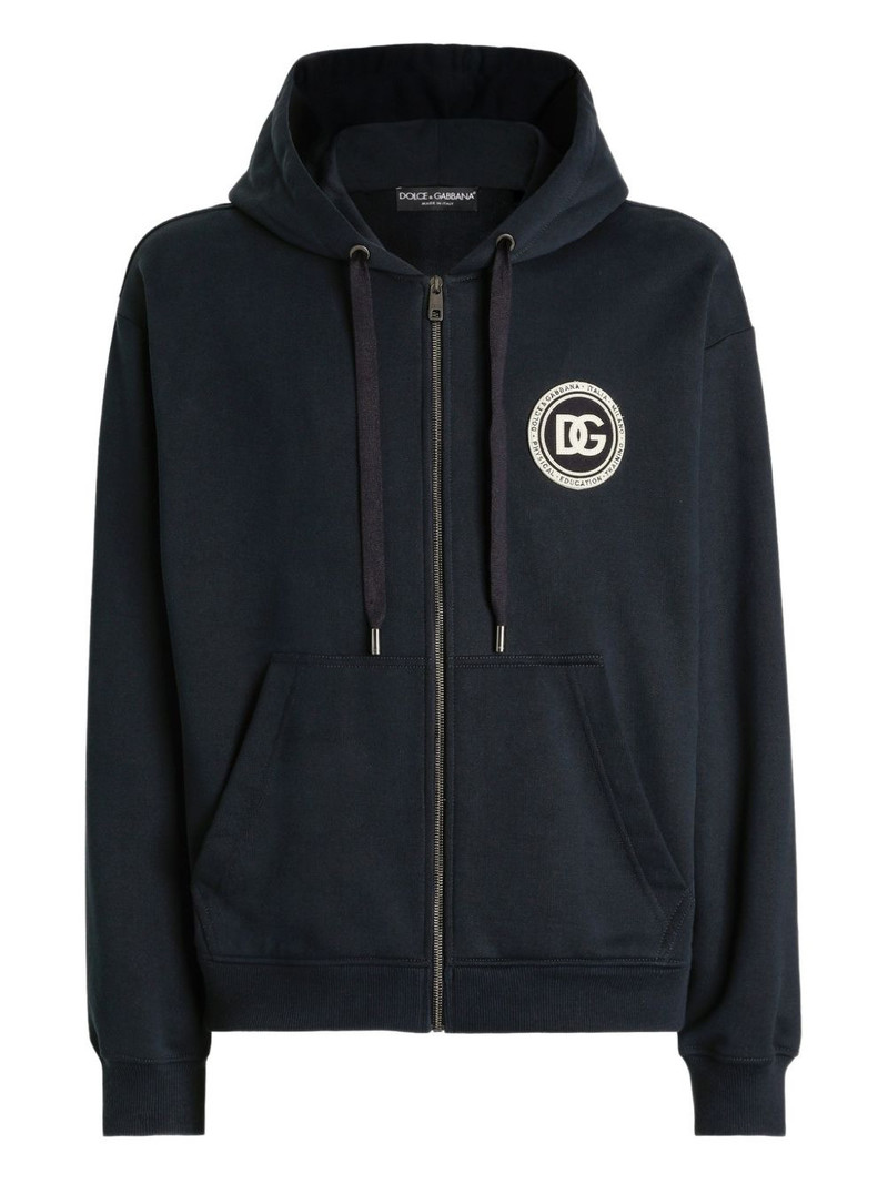 zip-up long-sleeve hoodie 1