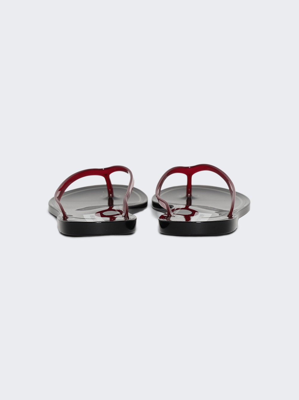 Jo Flip Flop Black And Cranberry - 4