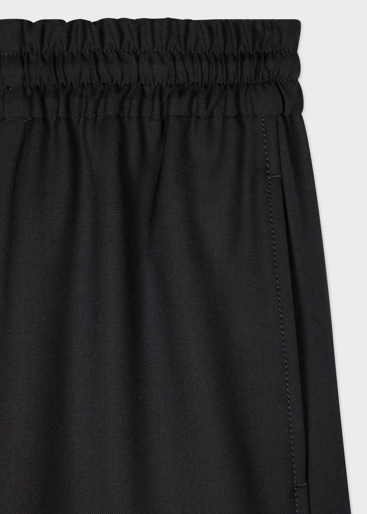 Drawstring Wide Leg Pants - 3