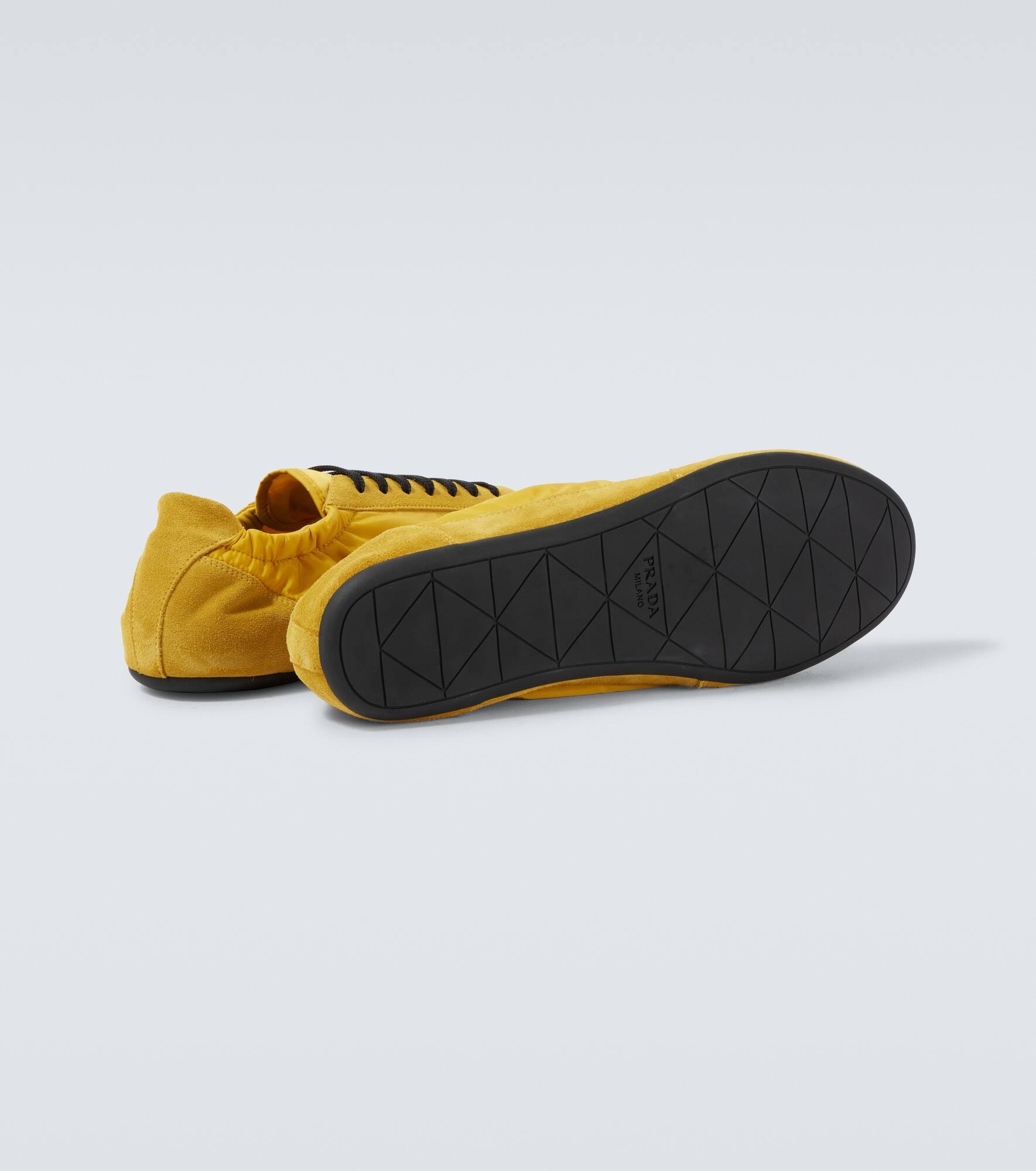 Collapse Re-Nylon suede-trimmed sneakers - 7