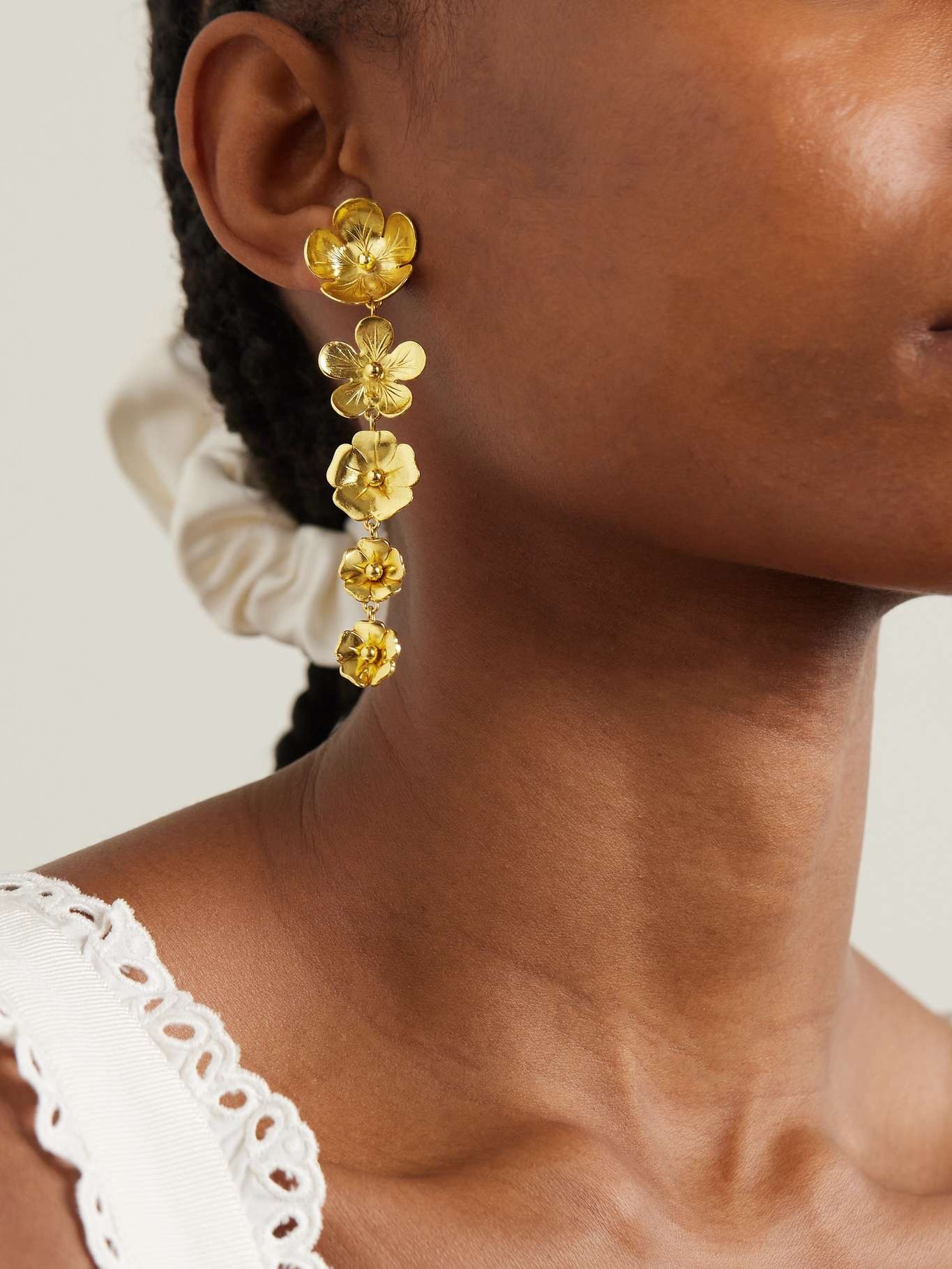 Reign gold-tone earrings - 2